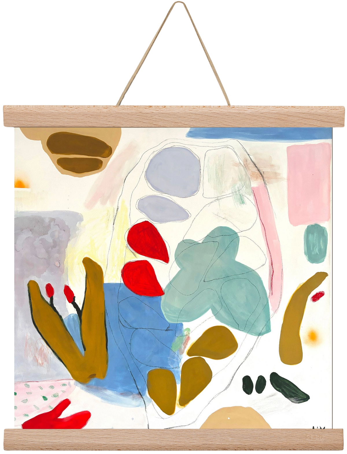 Cocoa, 30x30 cm (30x30 cm), Tölgy akasztó