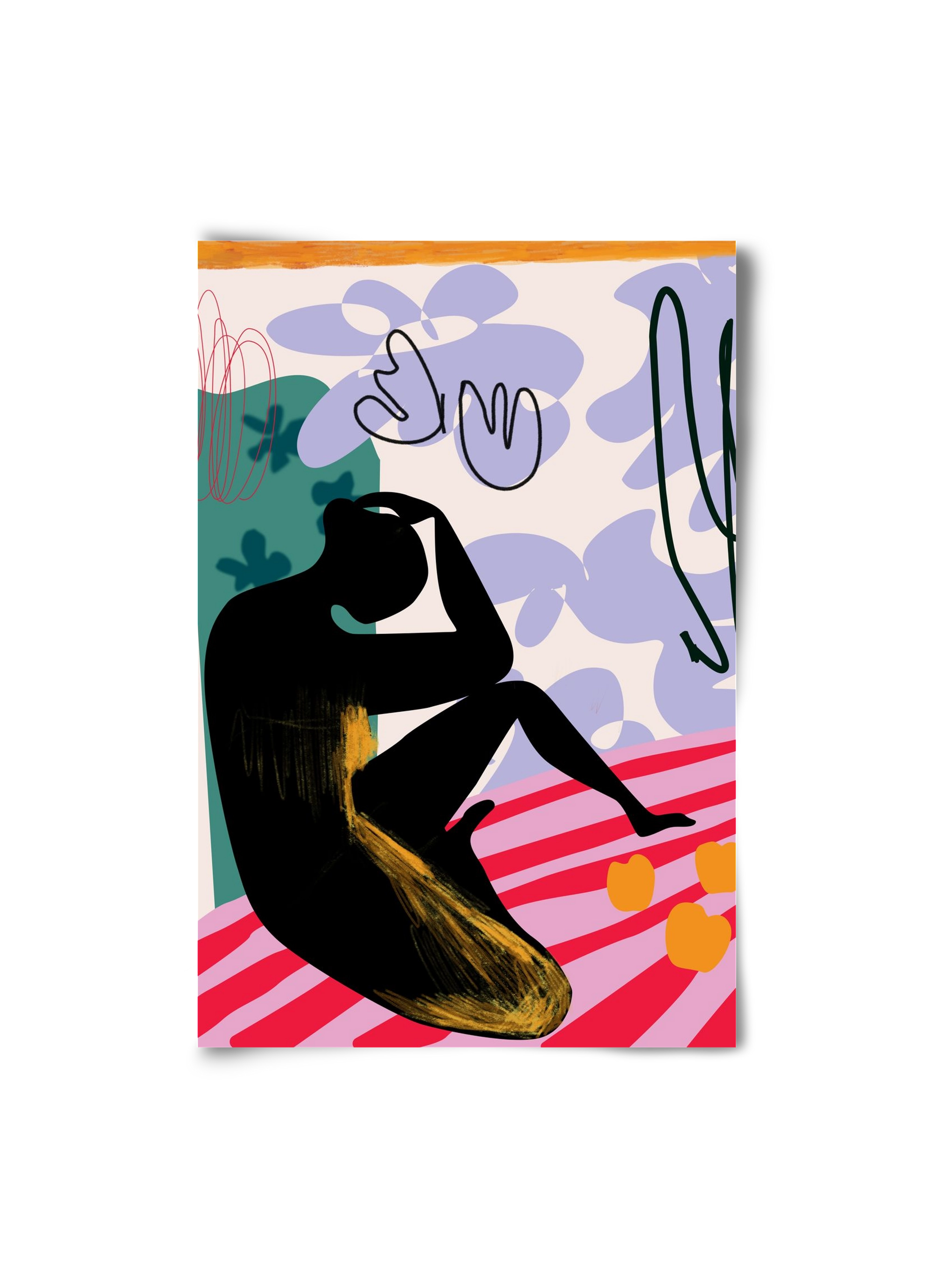 Luna Rosa, 20x30 cm, Keret nélkül