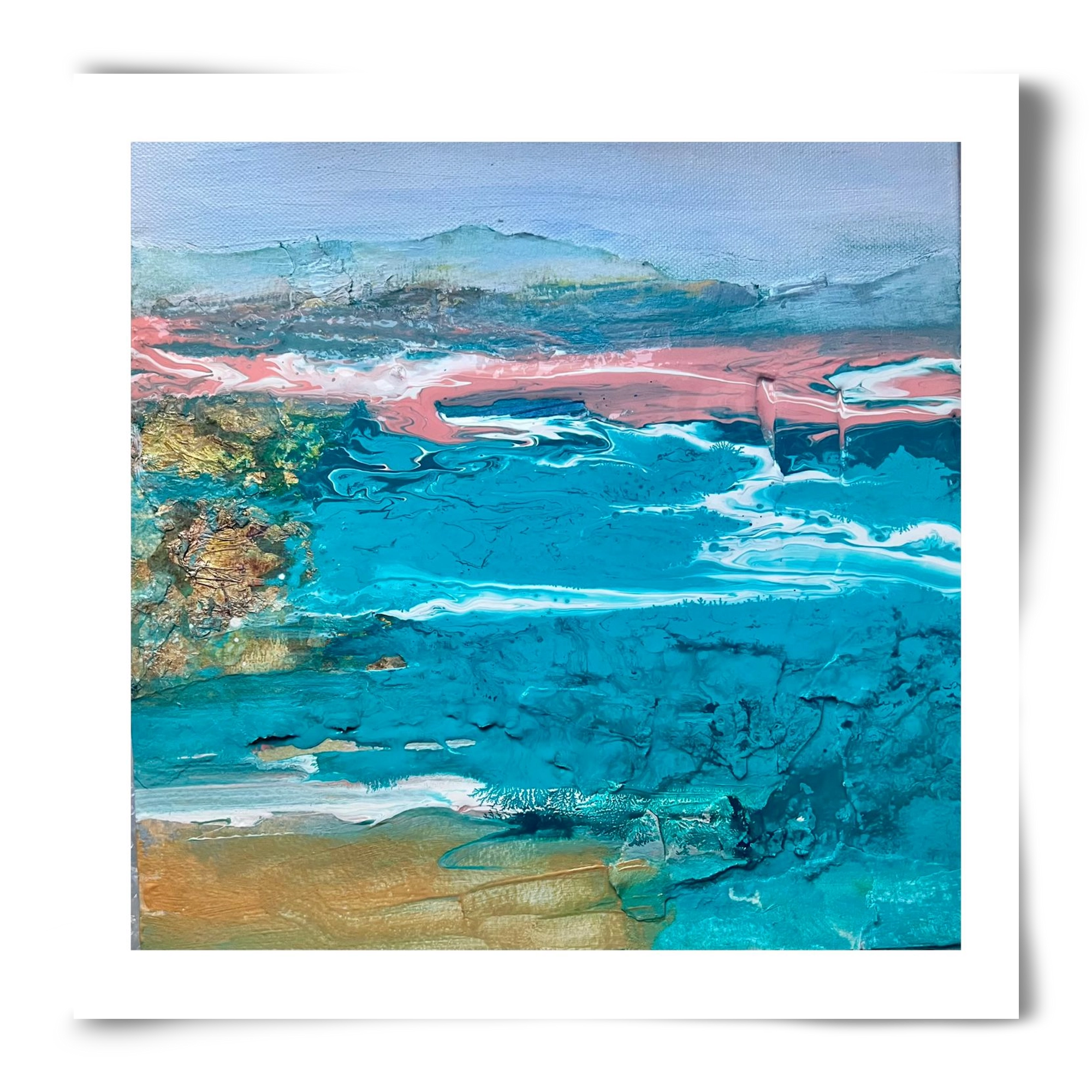 Waves , 50x50 cm, Keret nélkül