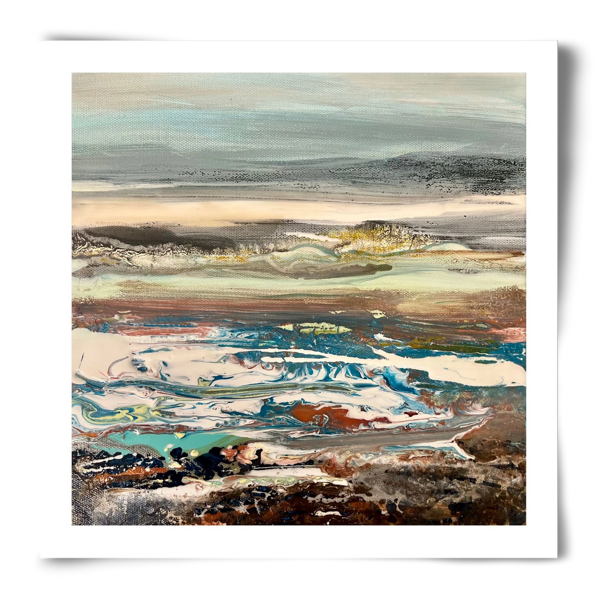 Layers , 50x50 cm, Keret nélkül