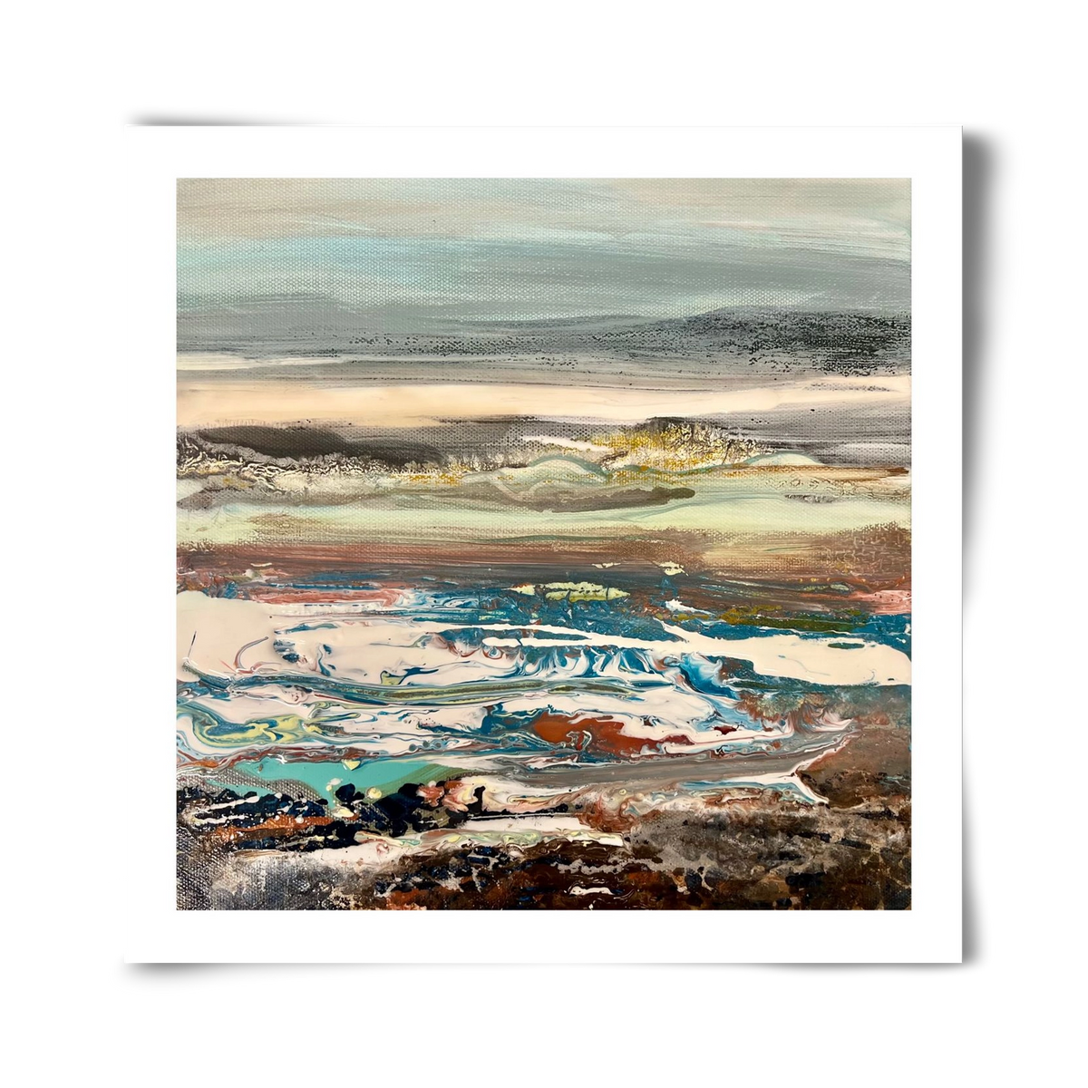 Layers , 40x40 cm, Keret nélkül