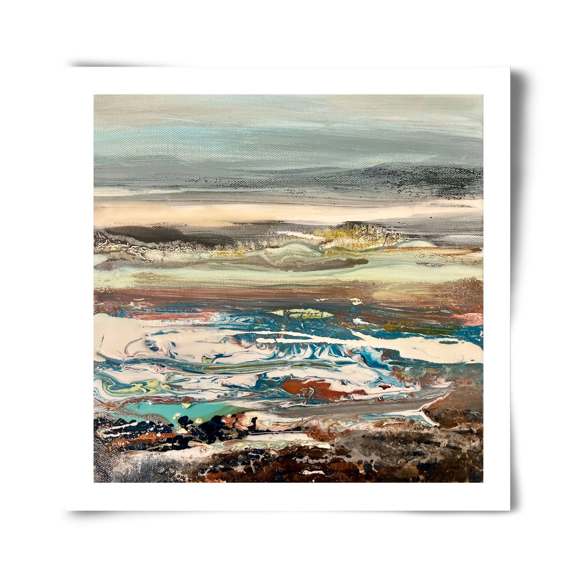 Layers , 40x40 cm, Keret nélkül