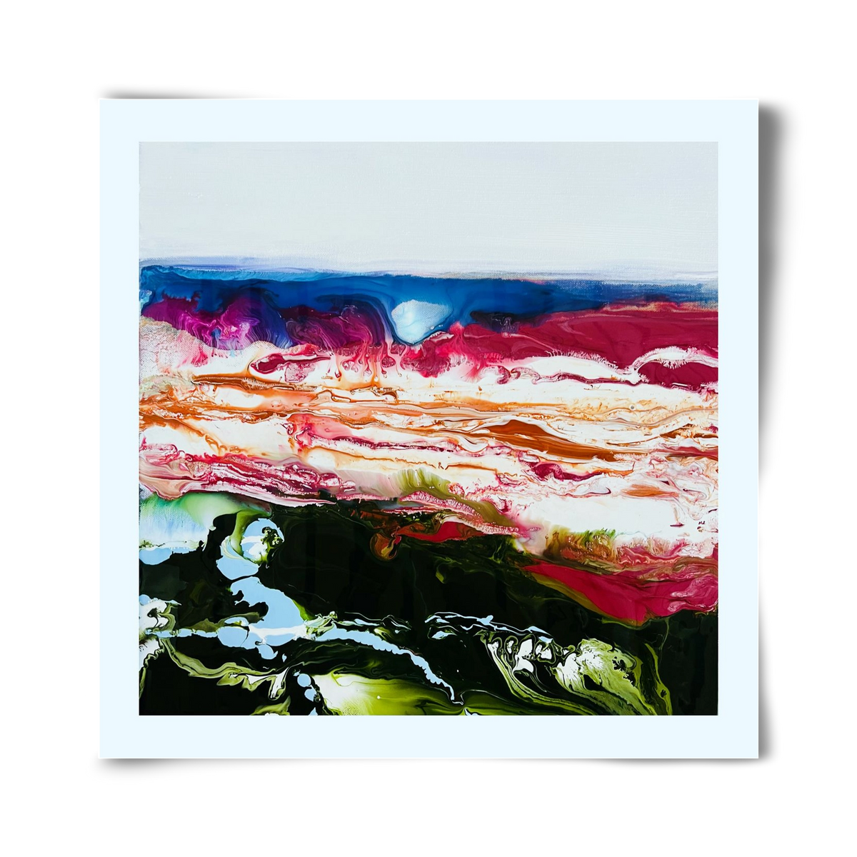 Diamond light , 40x40 cm, Keret nélkül