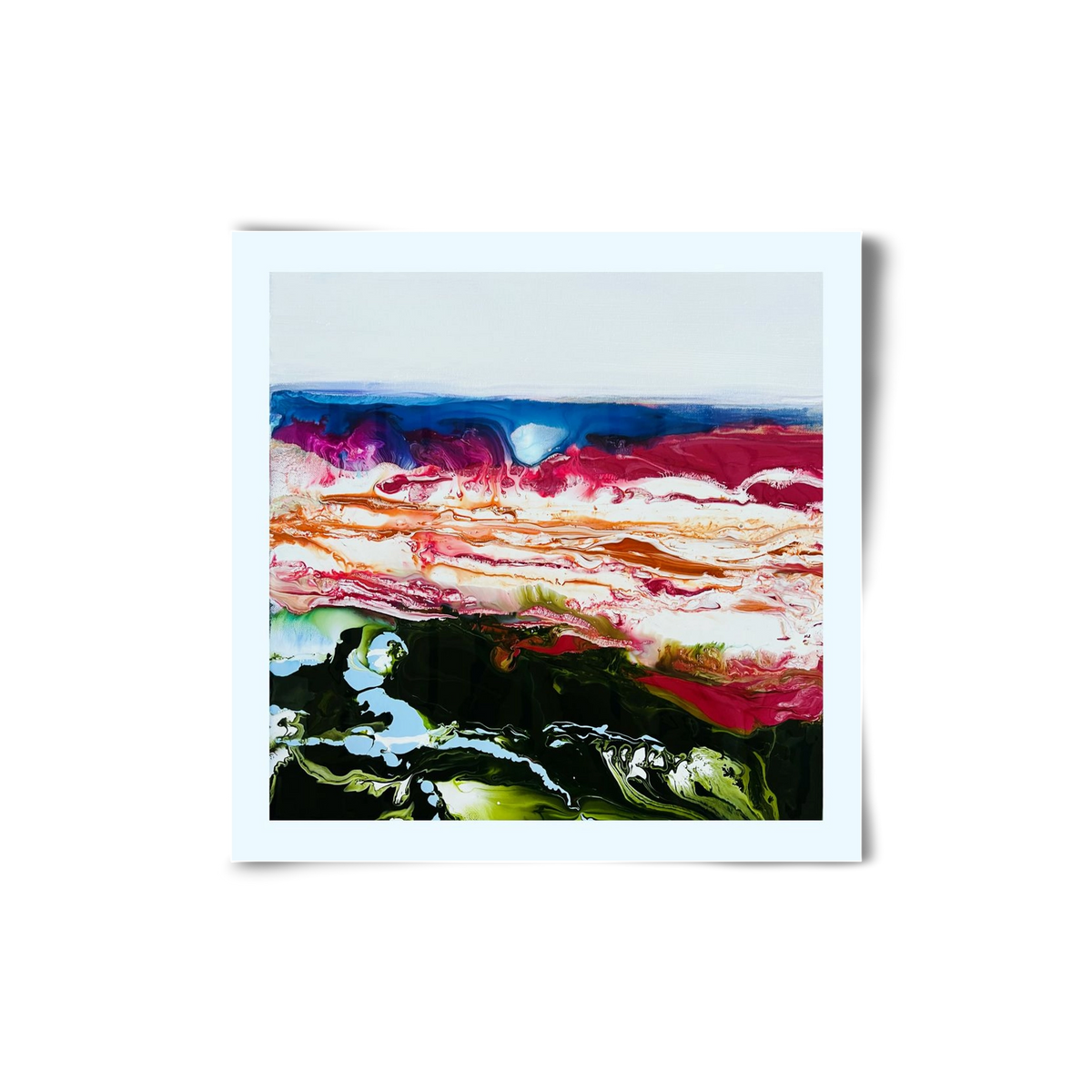 Diamond light , 20x20 cm, Keret nélkül