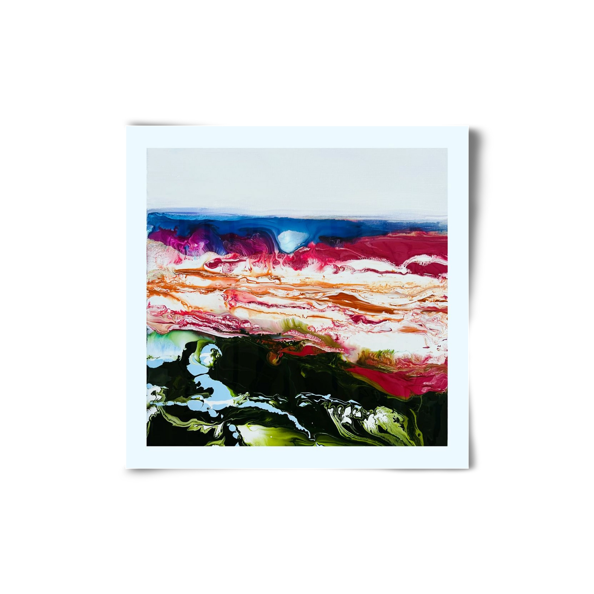 Diamond light , 20x20 cm, Keret nélkül