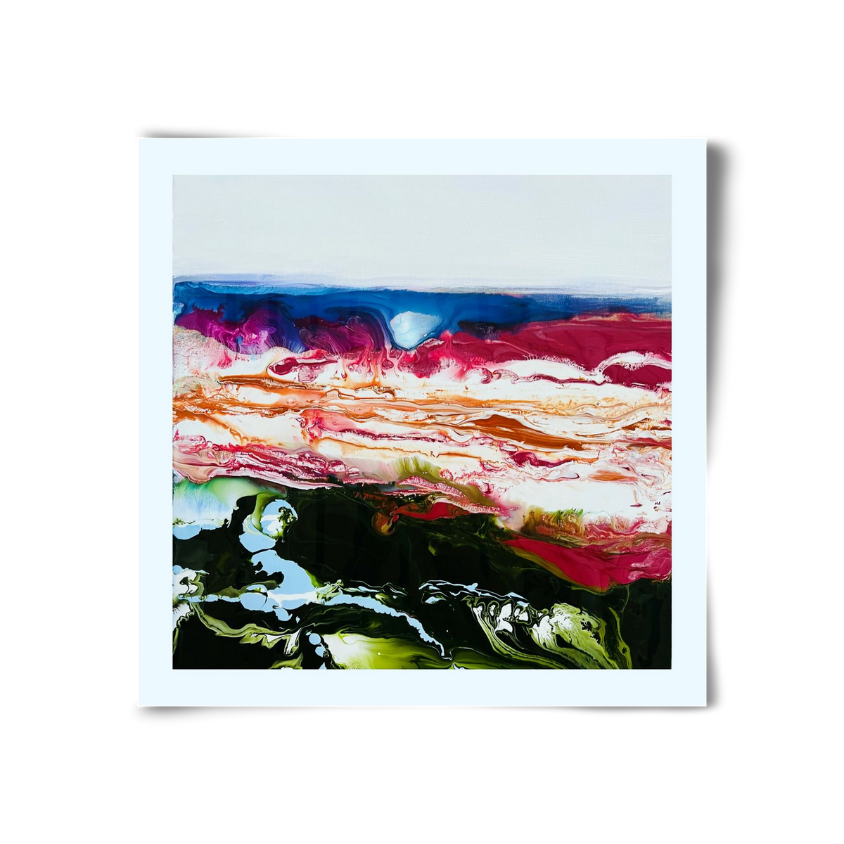 Diamond light , 30x30 cm, Keret nélkül