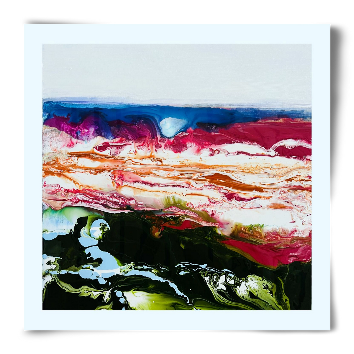 Diamond light , 50x50 cm, Keret nélkül