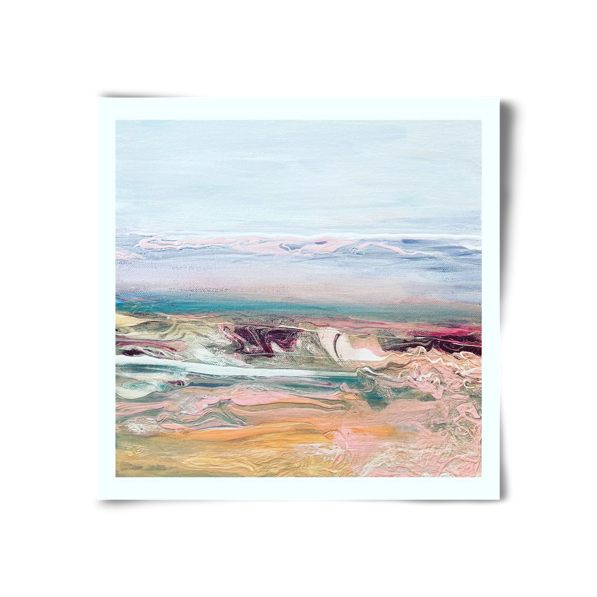 Above the clouds , 30x30 cm, Keret nélkül