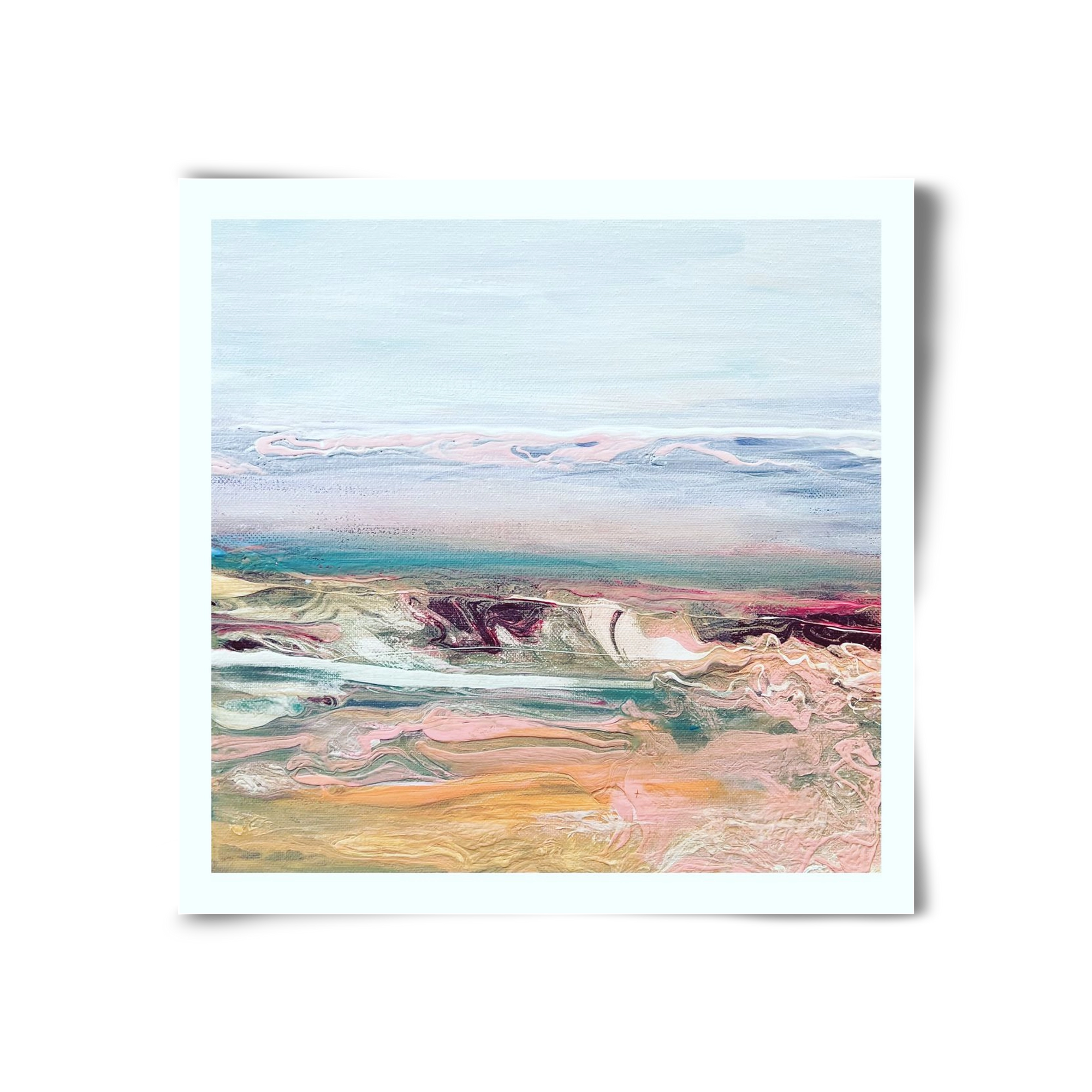 Above the clouds , 30x30 cm, Keret nélkül