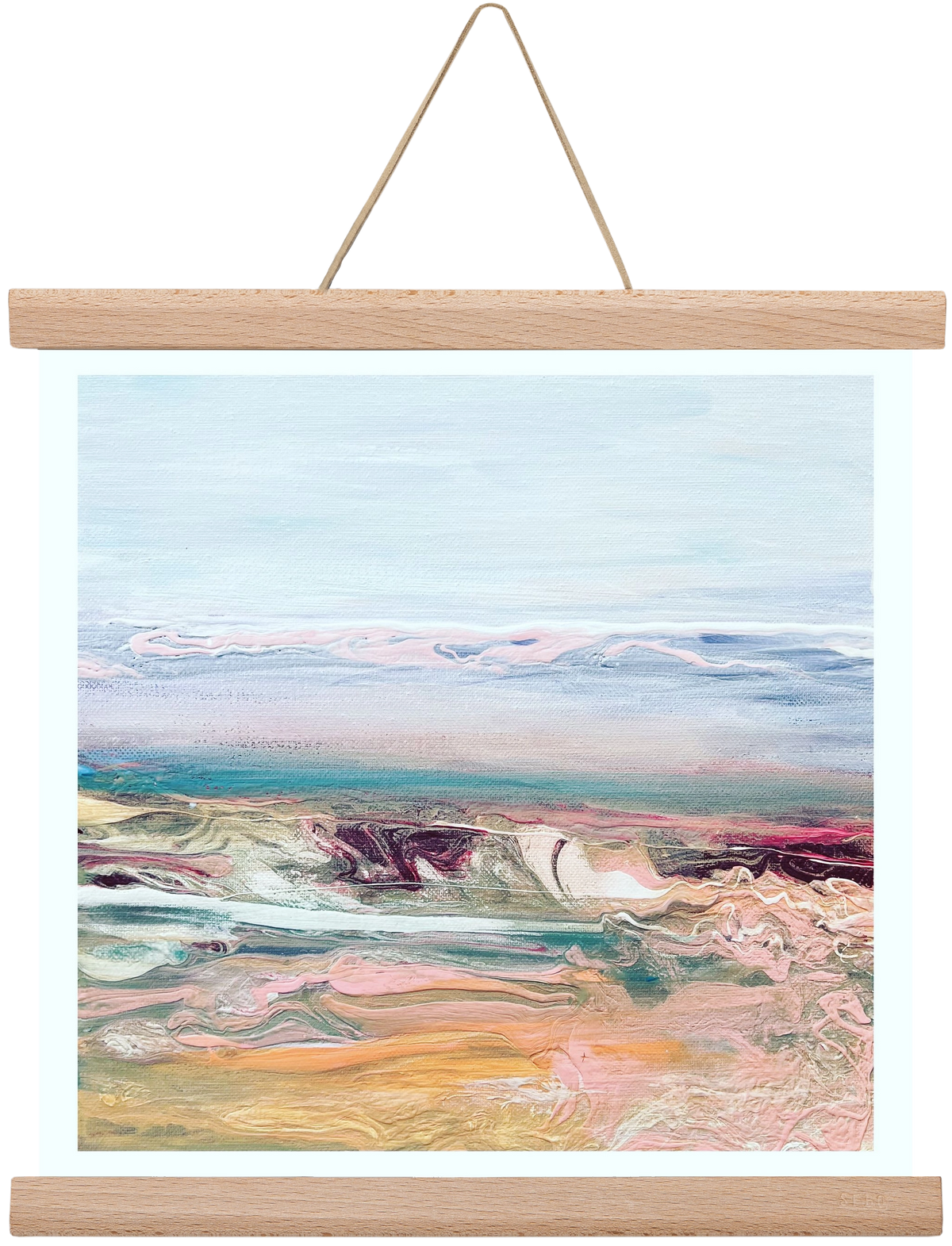 Above the clouds , 30x30 cm (30x30 cm), Tölgy akasztó