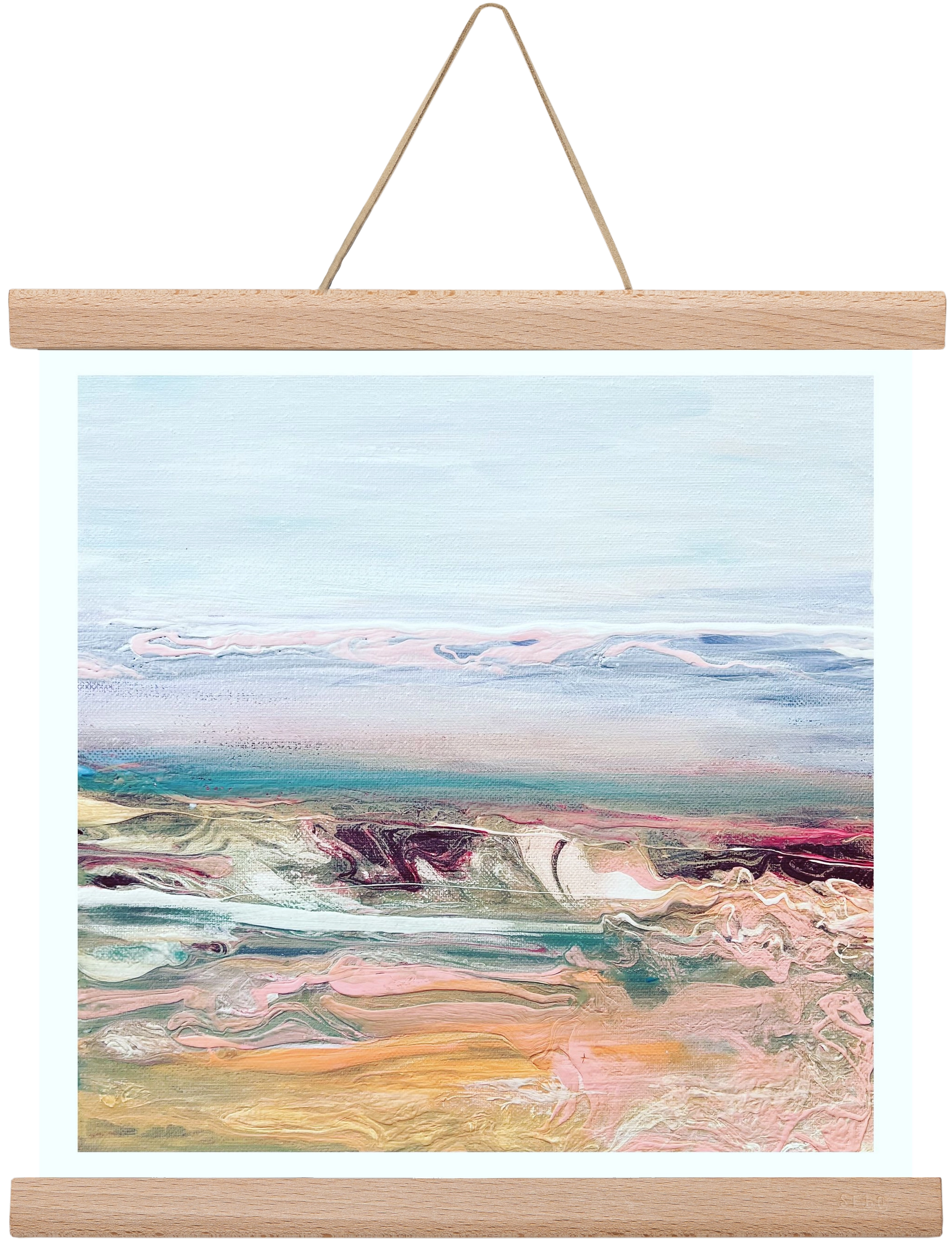 Above the clouds , 30x30 cm (30x30 cm), Tölgy akasztó