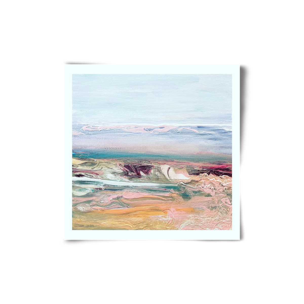 Above the clouds , 20x20 cm, Keret nélkül