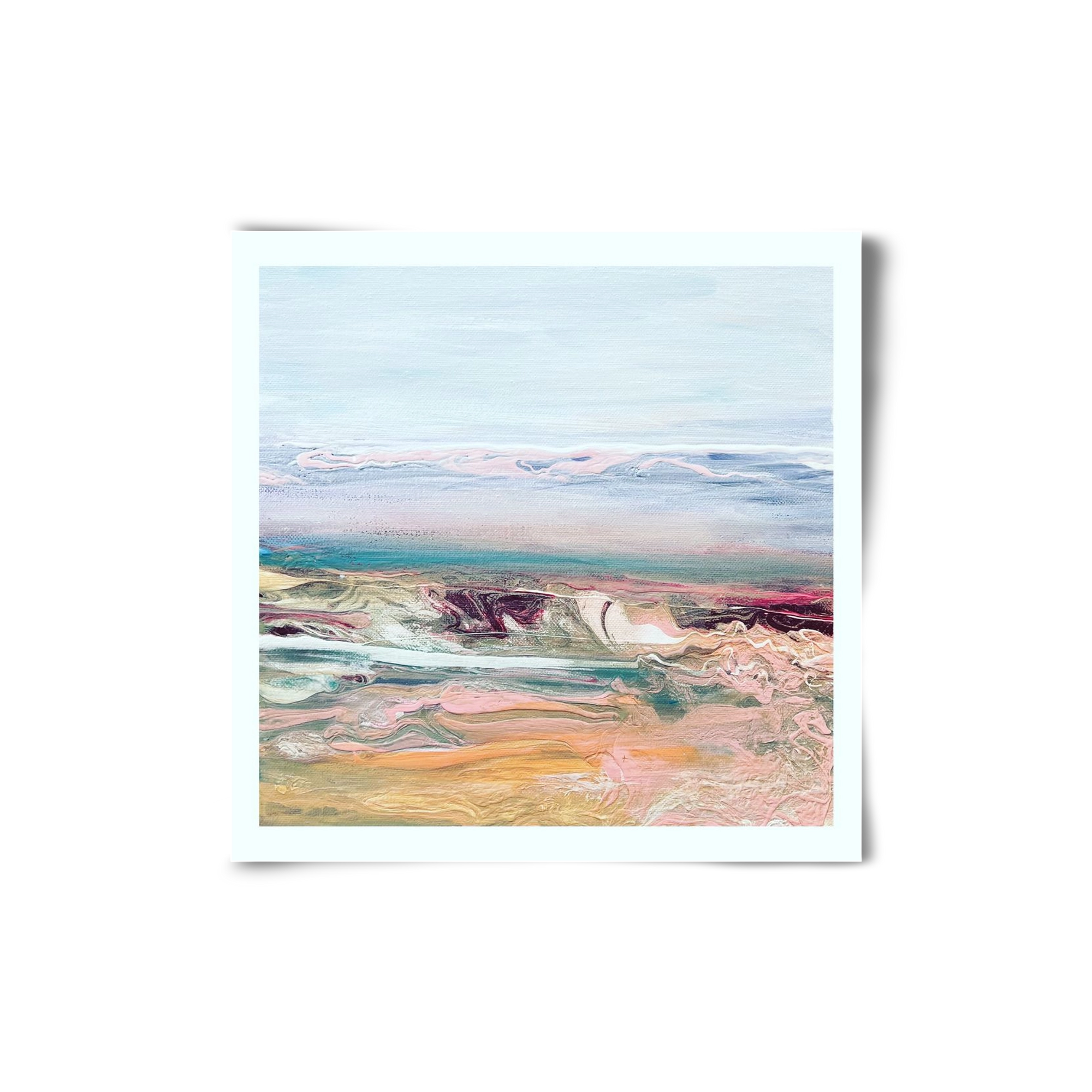 Above the clouds , 20x20 cm, Keret nélkül