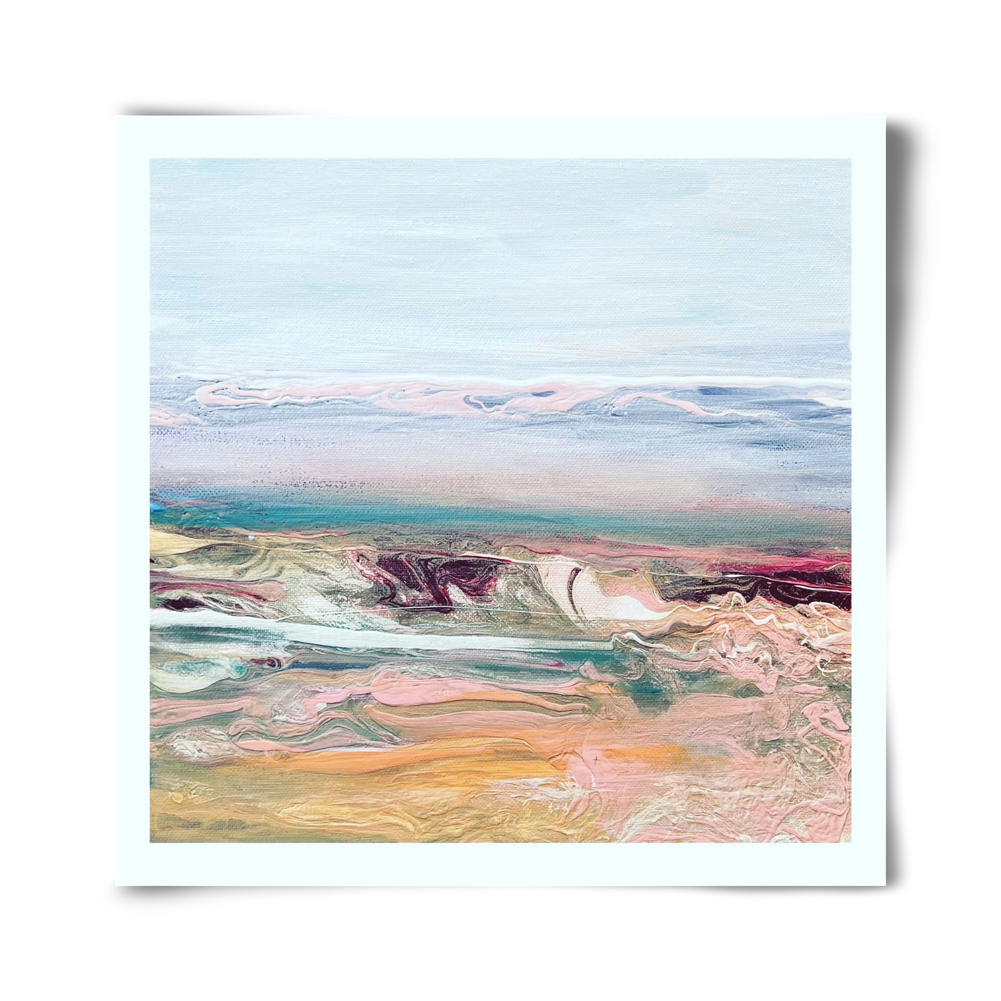 Above the clouds , 40x40 cm, Keret nélkül