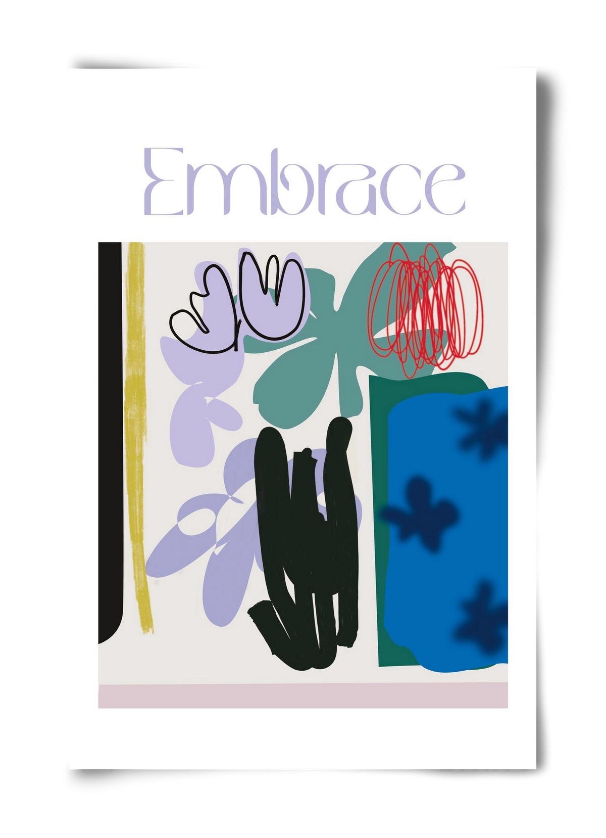Embrace, 40x60 cm, Keret nélkül