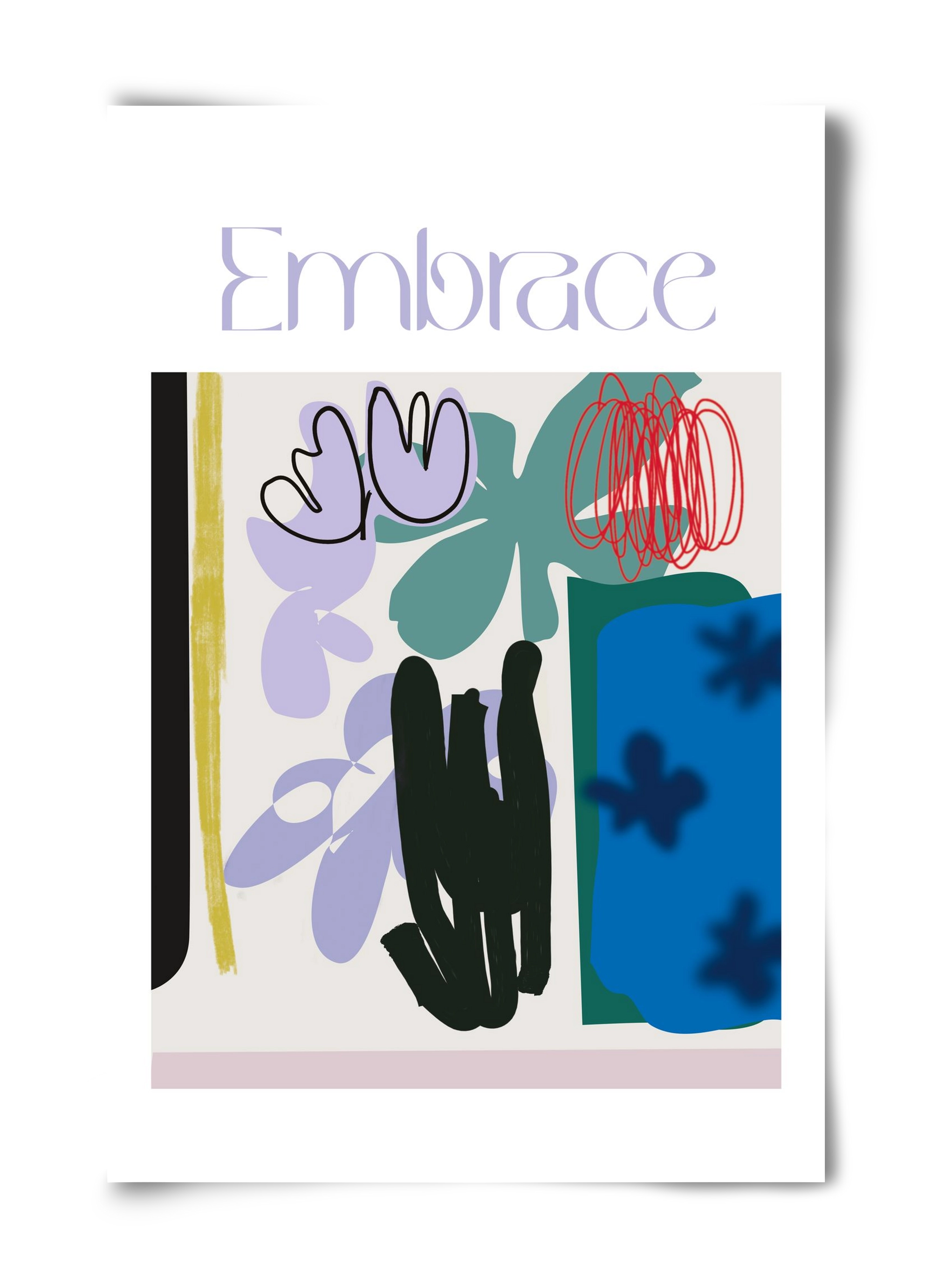 Embrace, 40x60 cm, Keret nélkül
