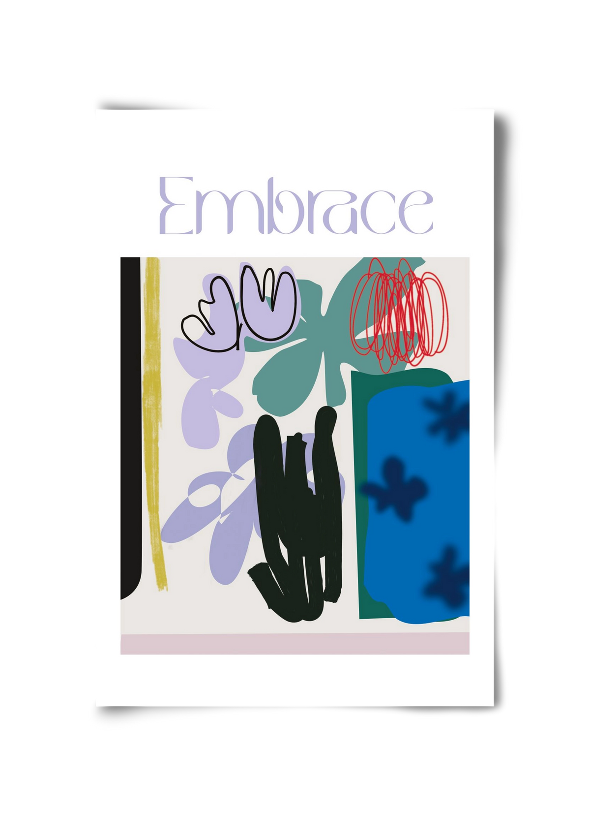 Embrace, 30x45 cm, Keret nélkül