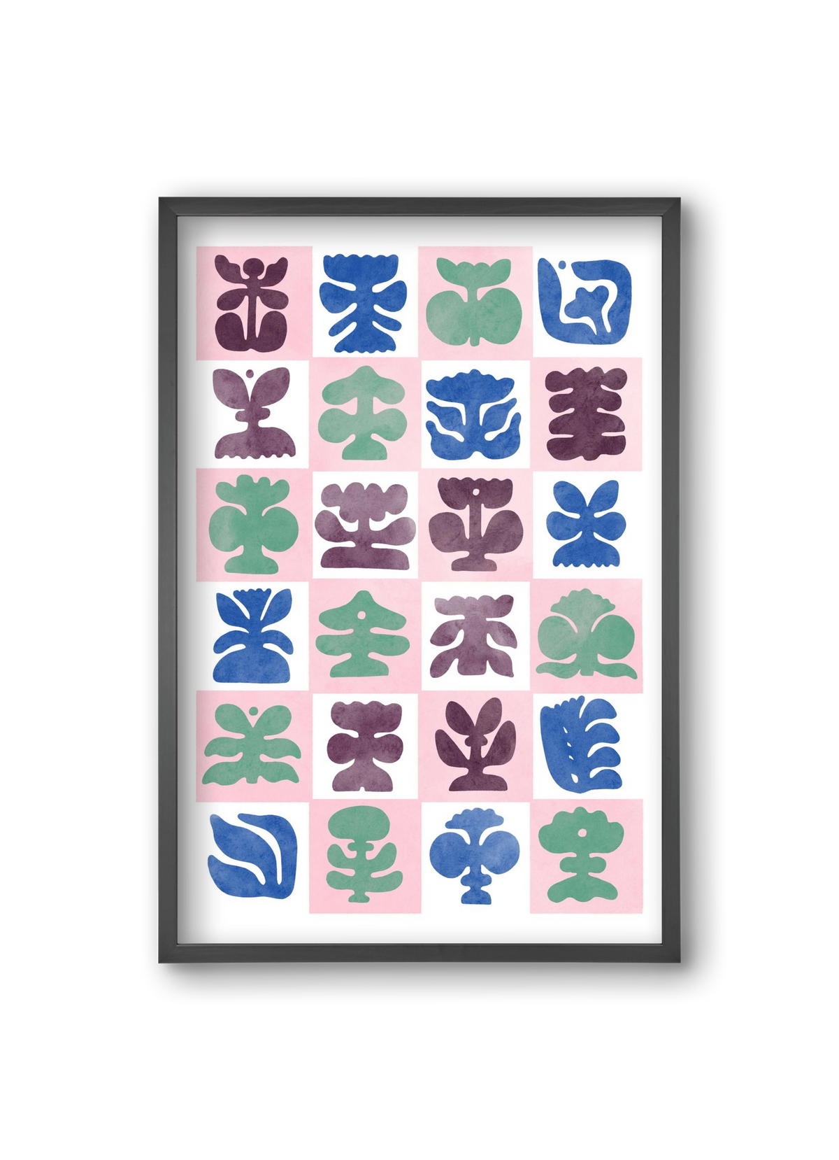 Bloom, 20x30 cm (20x30 cm), Fekete keret