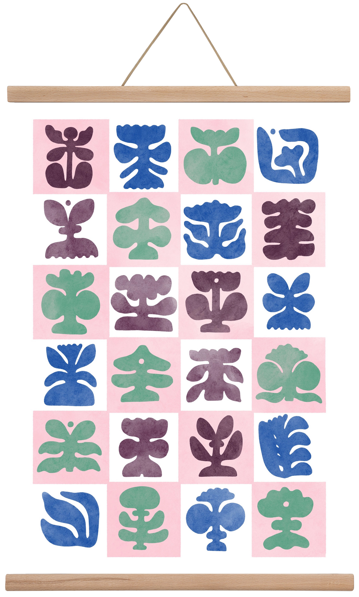 Bloom, 40x60 cm (40x60 cm), Tölgy akasztó