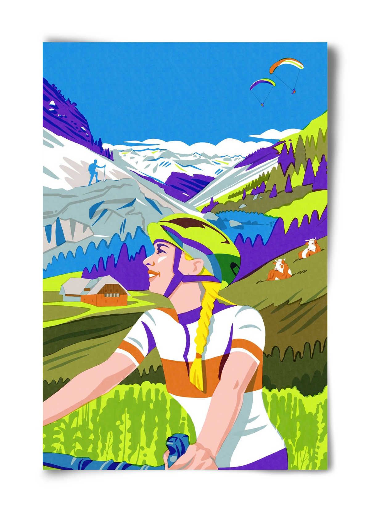 Austria, 40x60 cm, Keret nélkül