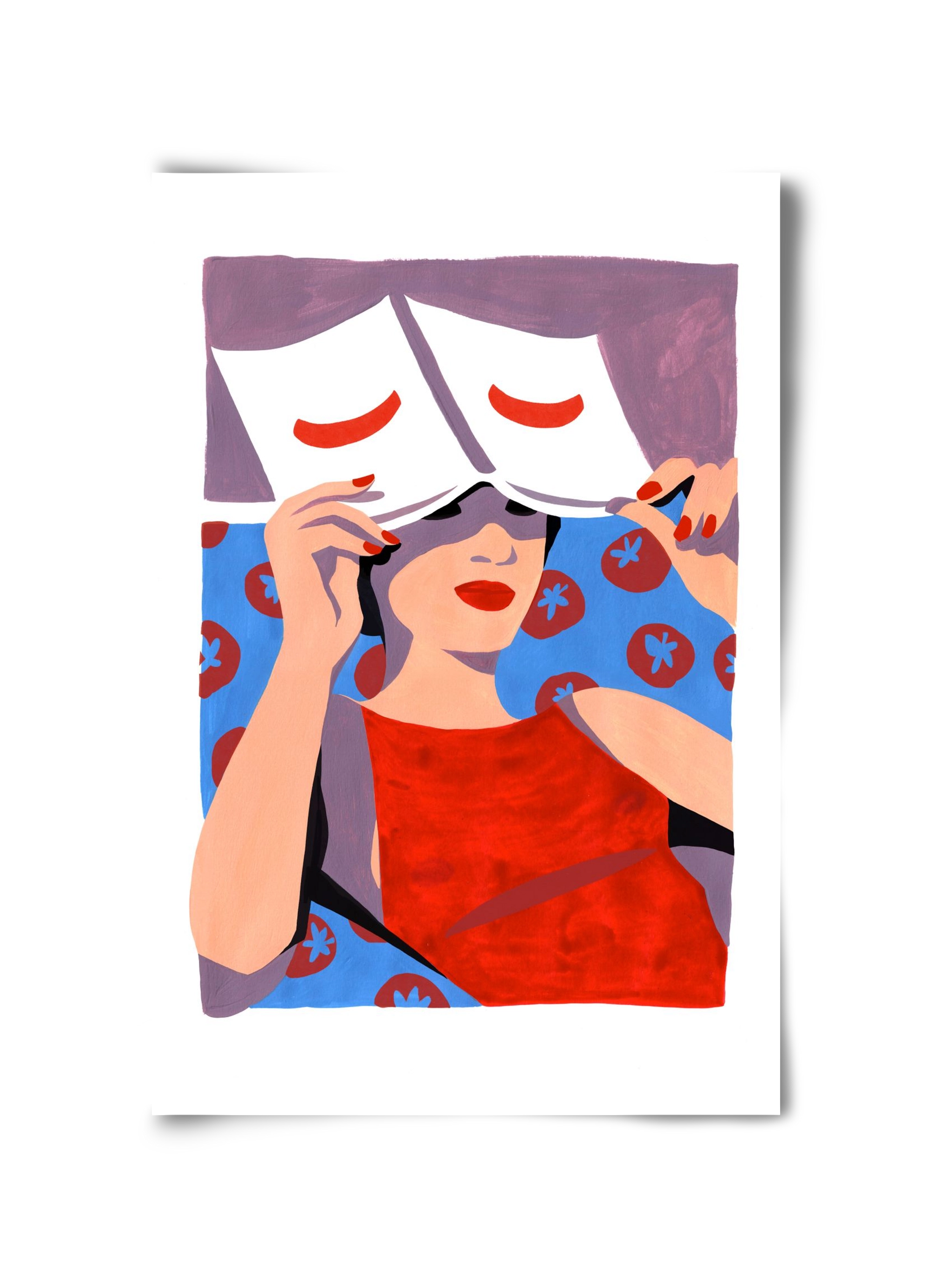 Summertime, 30x45 cm, Keret nélkül