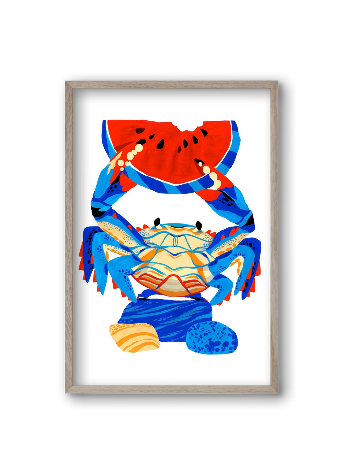 Totem, 20x30 cm (20x30 cm), Tölgy keret