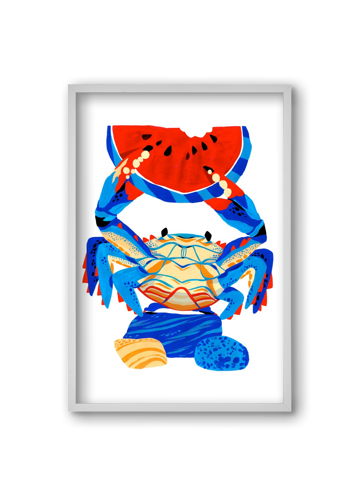 Totem, 20x30 cm (20x30 cm), Fehér keret