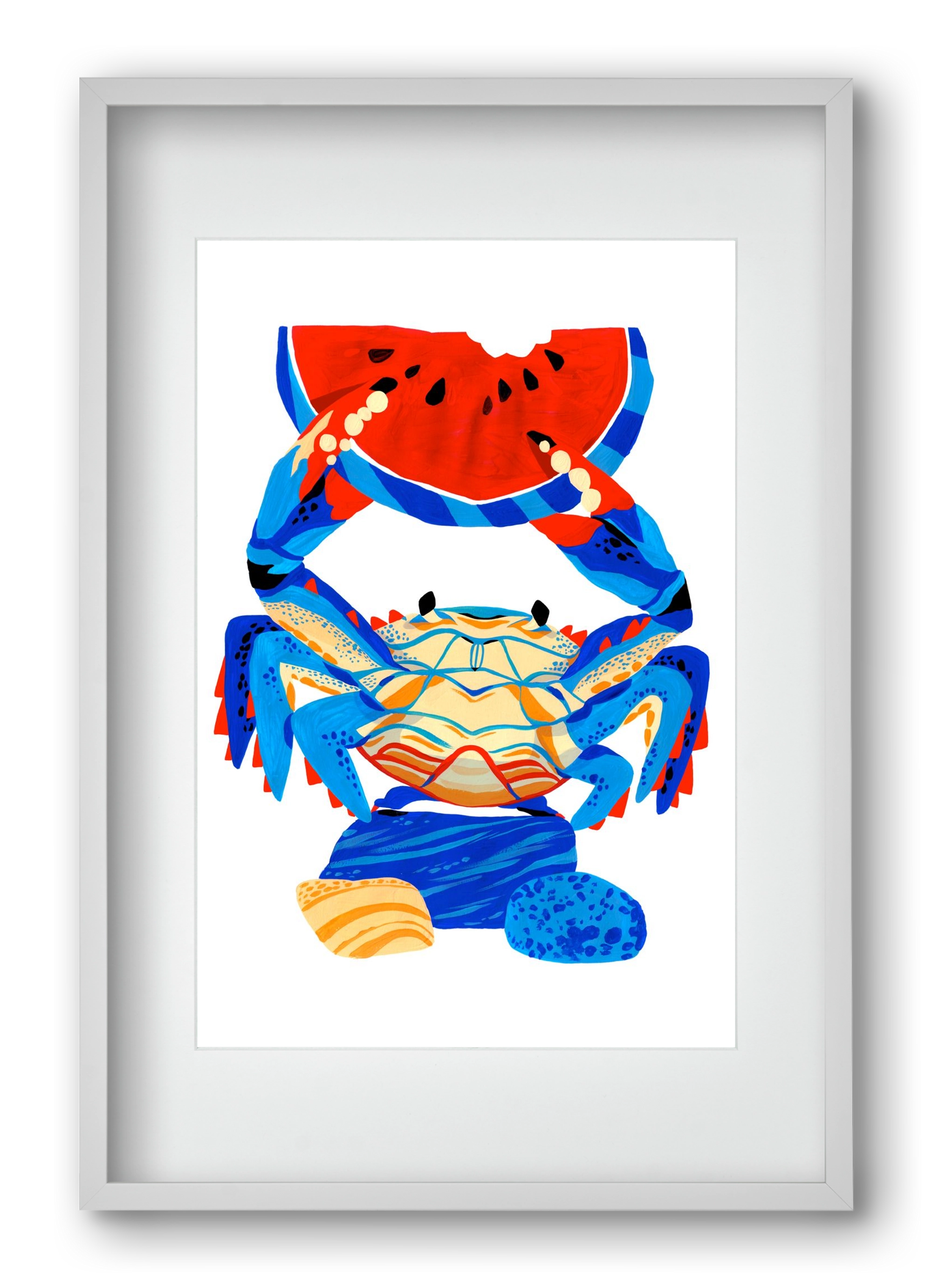 Totem, 40x60 cm (30x45 cm), Fehér keret, paszpartuval