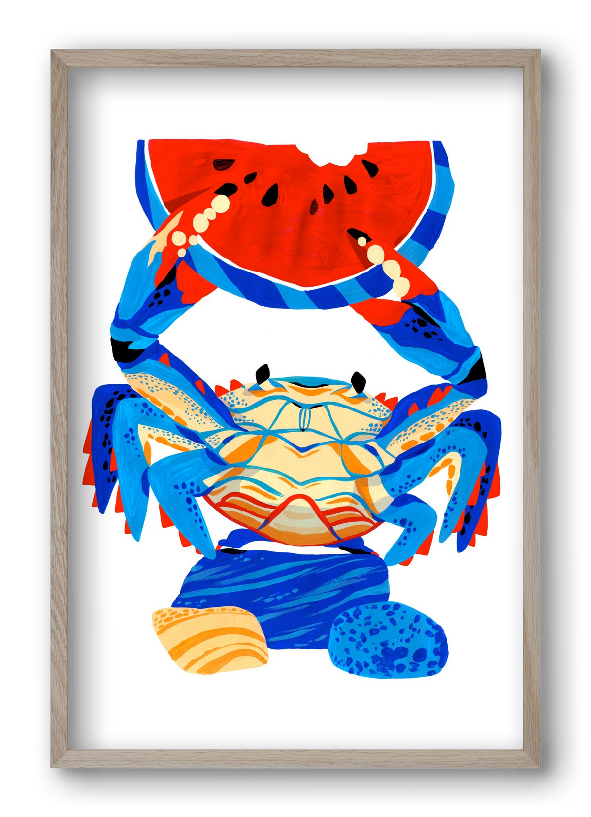 Totem, 40x60 cm (40x60 cm), Tölgy keret