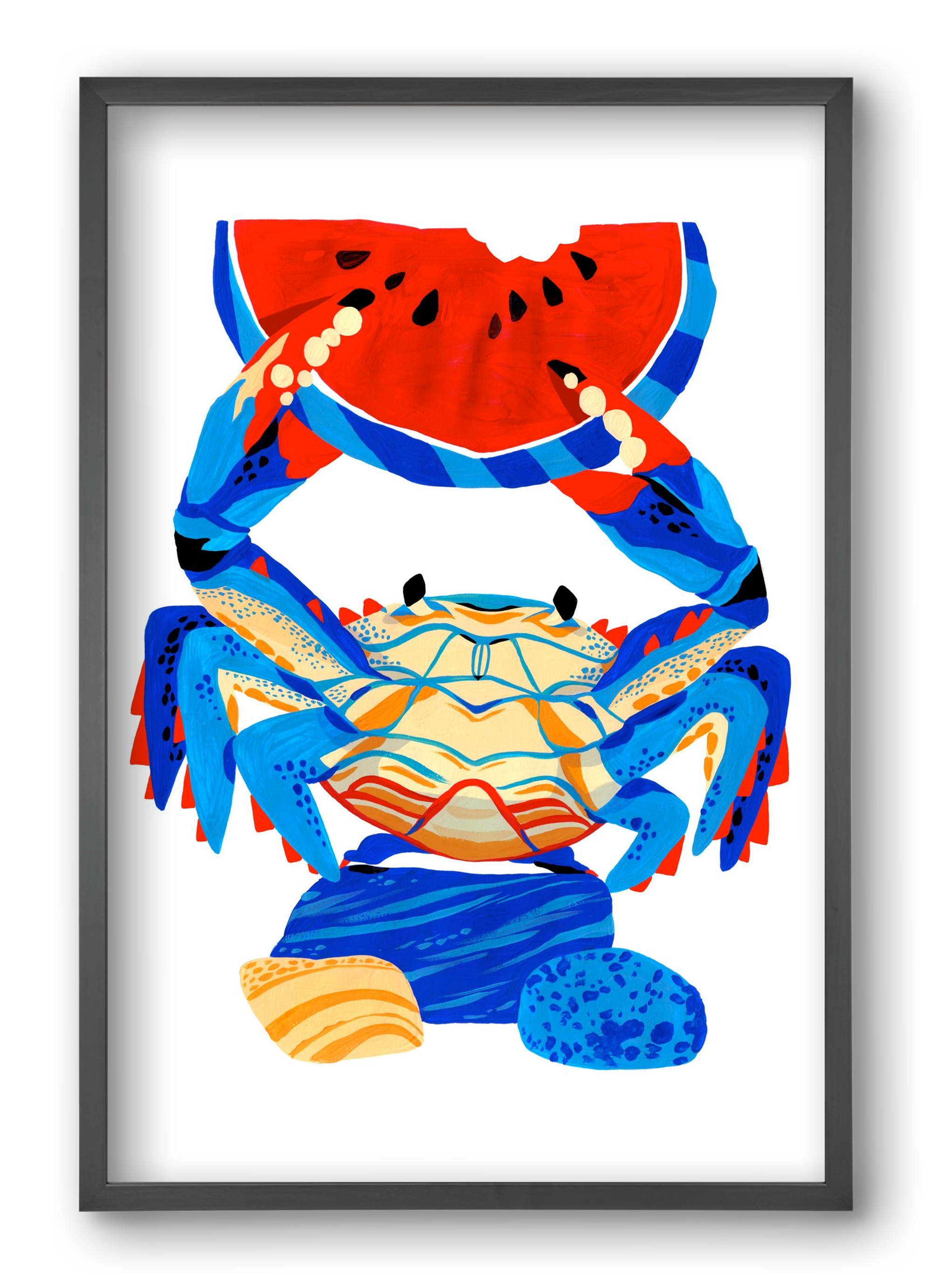 Totem, 40x60 cm (40x60 cm), Fekete keret