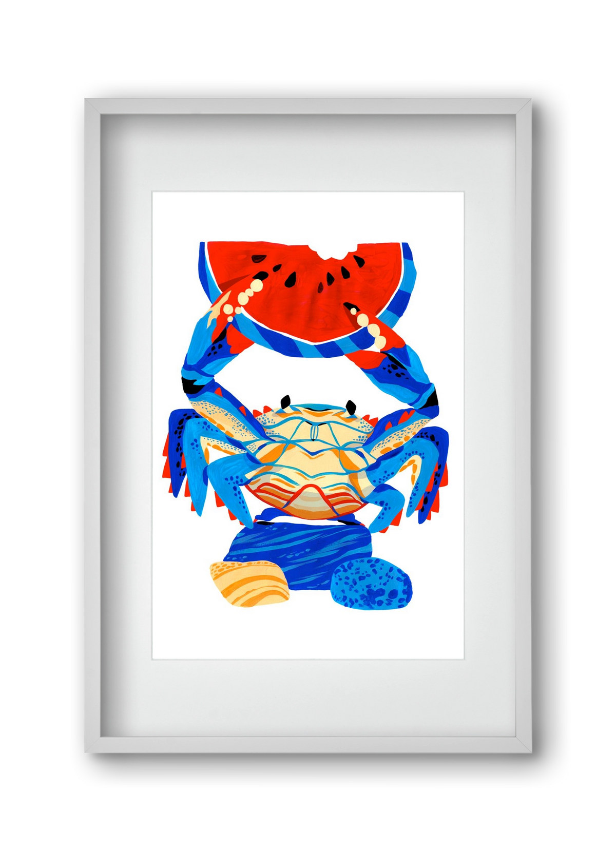 Totem, 30x45 cm (20x30 cm), Fehér keret, paszpartuval