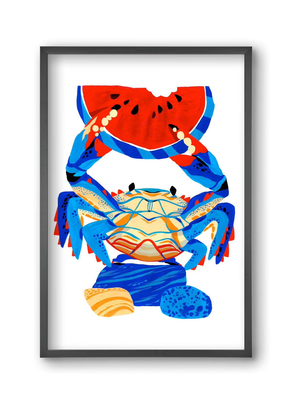 Totem, 30x45 cm (30x45 cm), Fekete keret