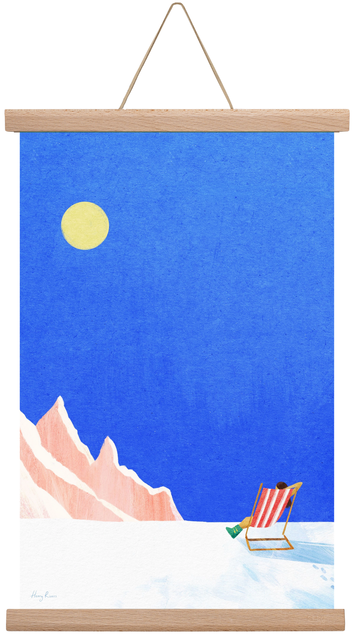 Apres Ski, 30x45 cm (30x45 cm), Tölgy akasztó