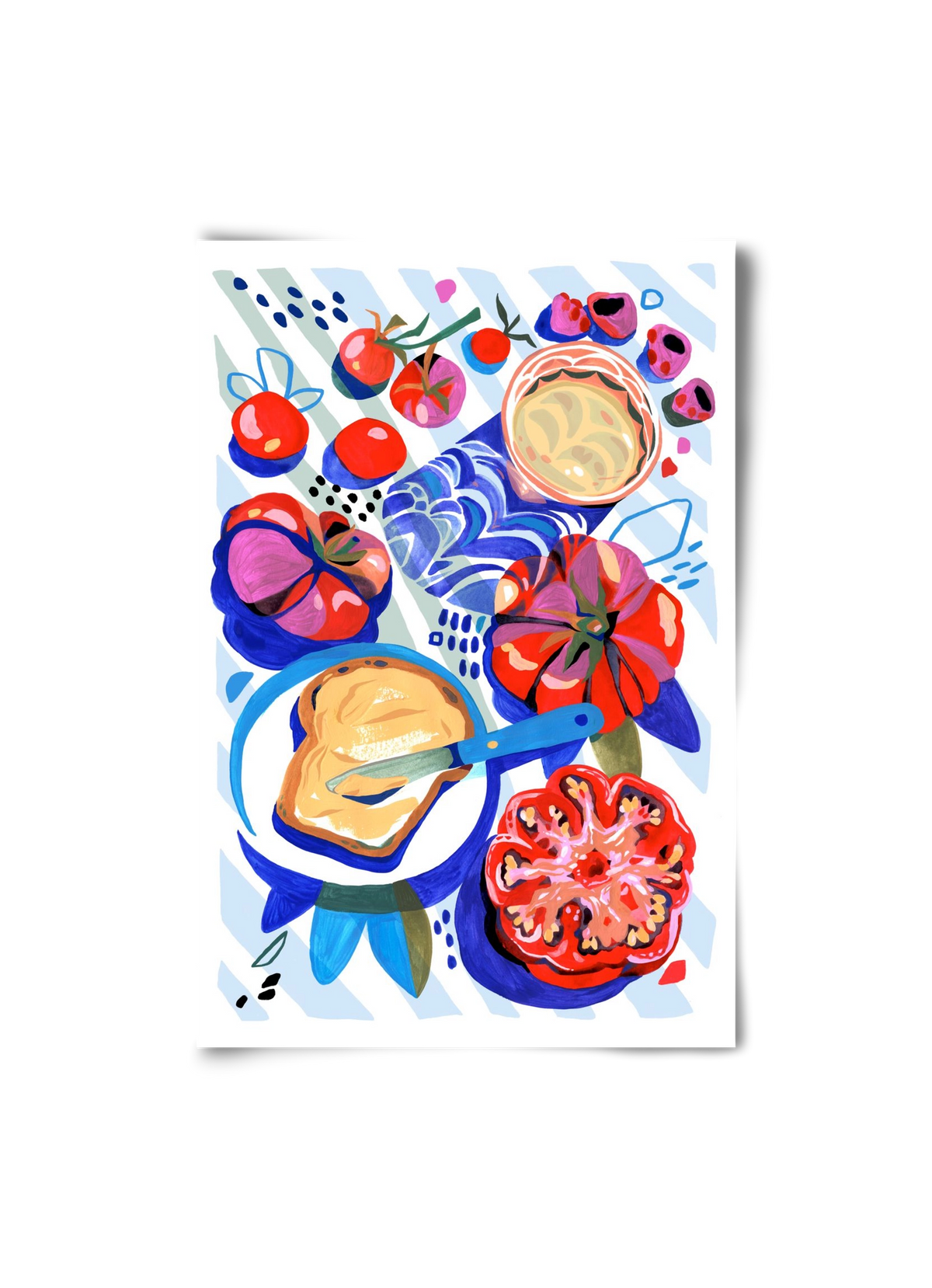 Breakfast, 20x30 cm, Keret nélkül