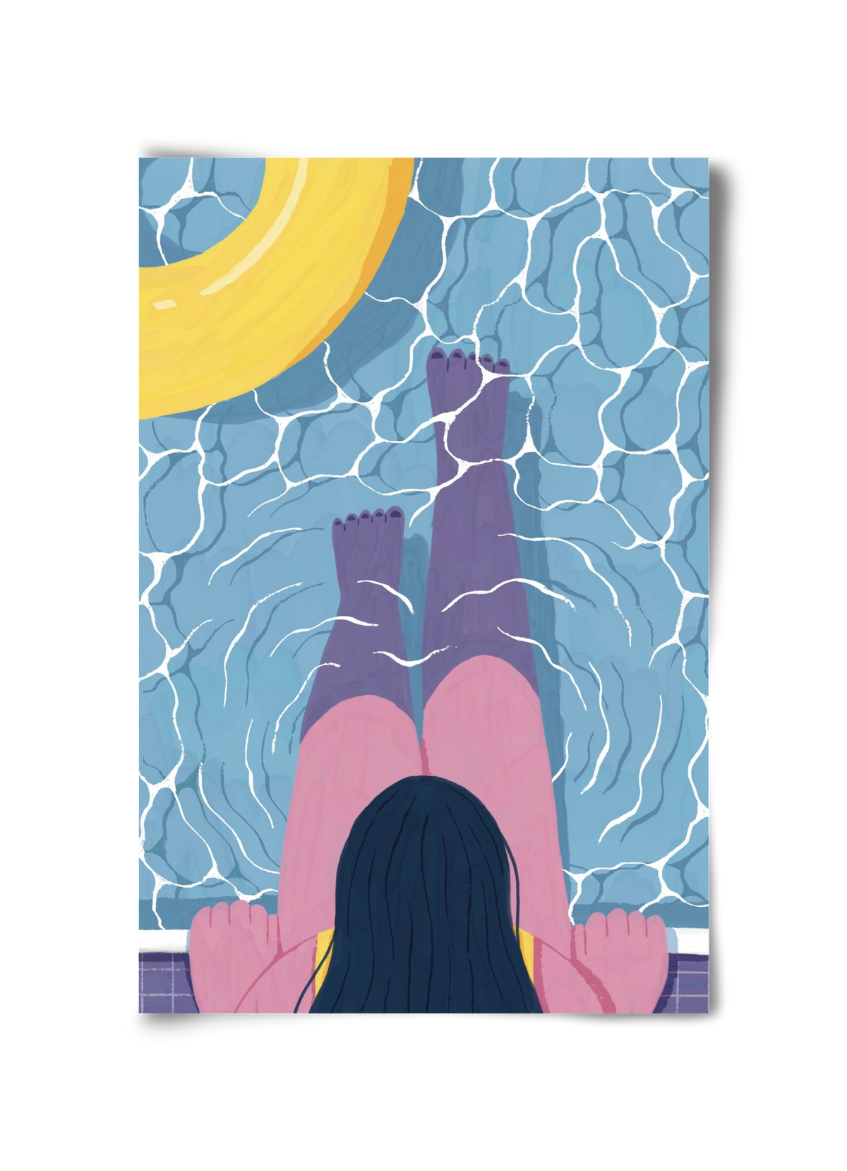 Nyárra hangolva, 30x45 cm, Keret nélkül