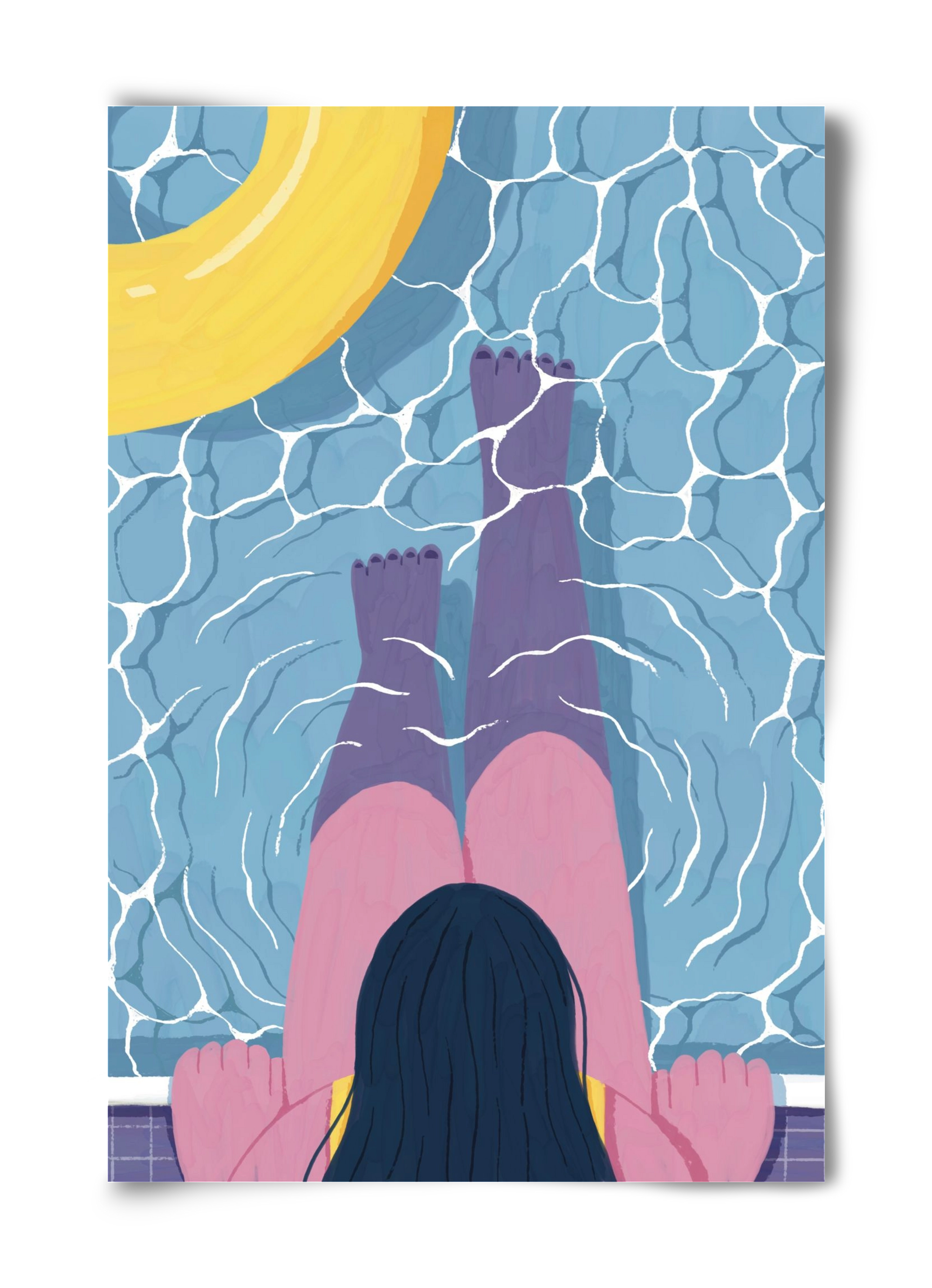 Nyárra hangolva, 40x60 cm, Keret nélkül