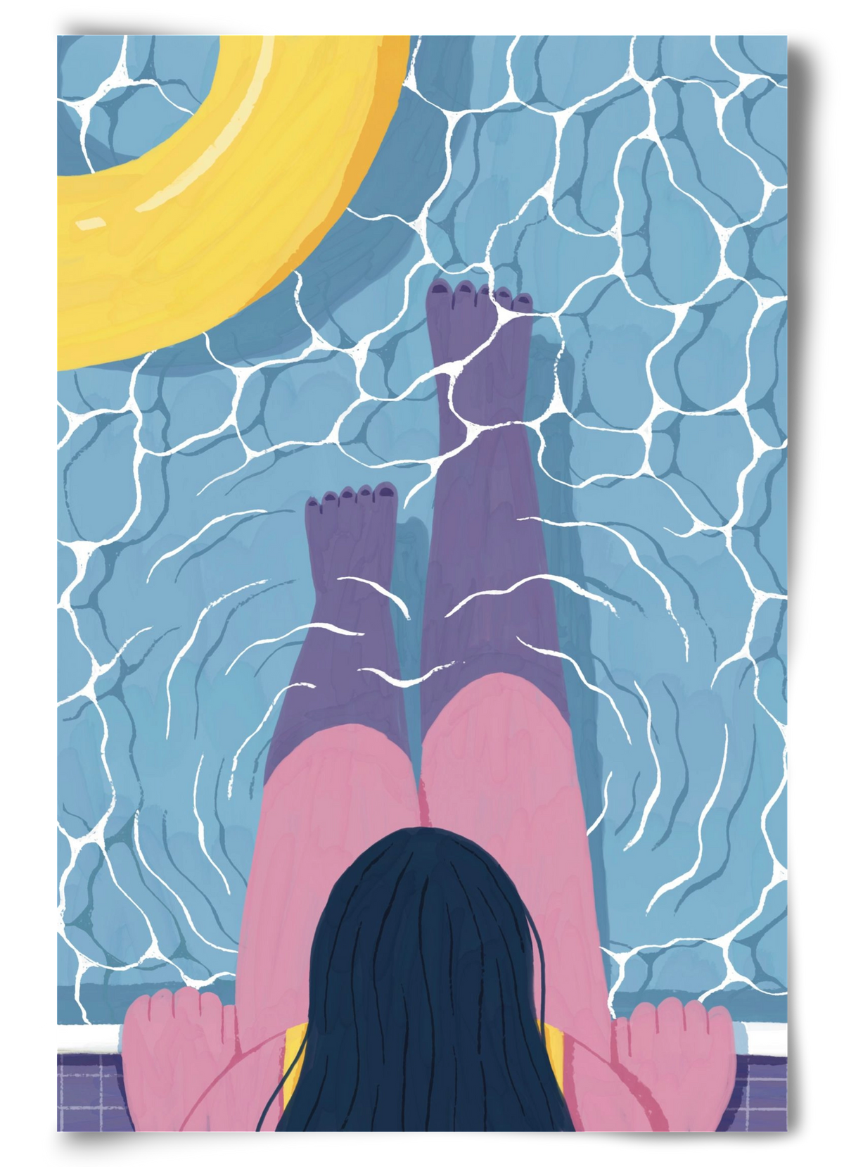 Nyárra hangolva, 60x90 cm, Keret nélkül