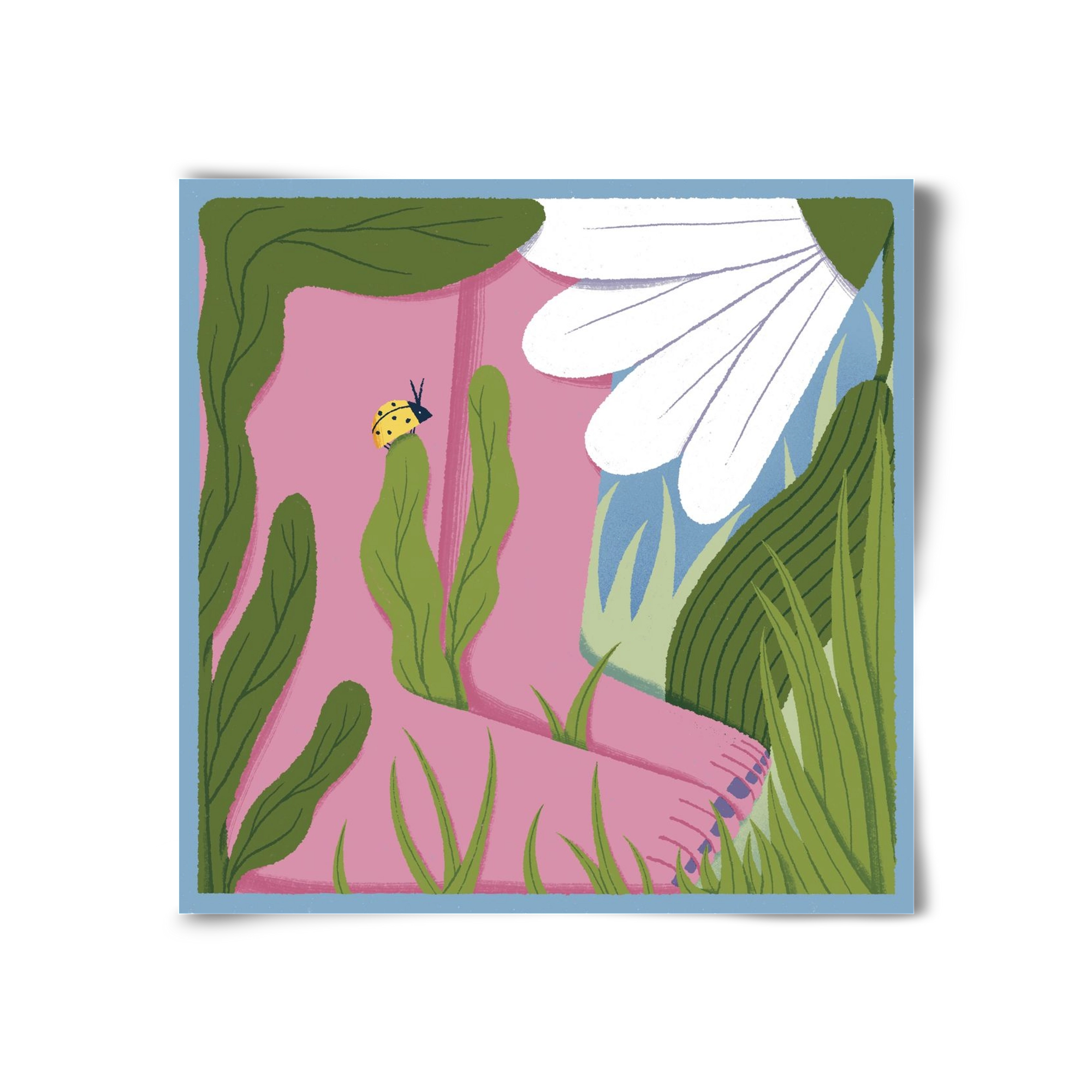 Touch the Ground, 30x30 cm, Keret nélkül