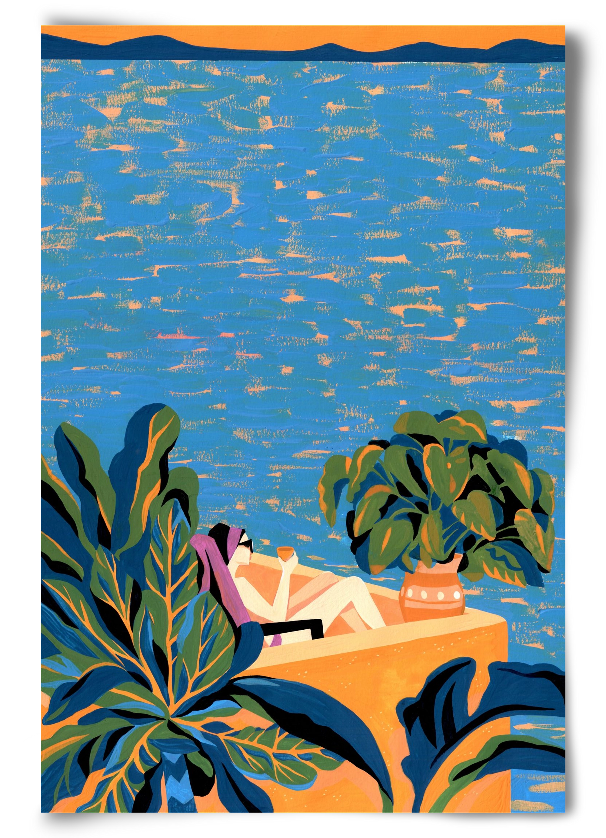 Tenerife, 60x90 cm, Keret nélkül