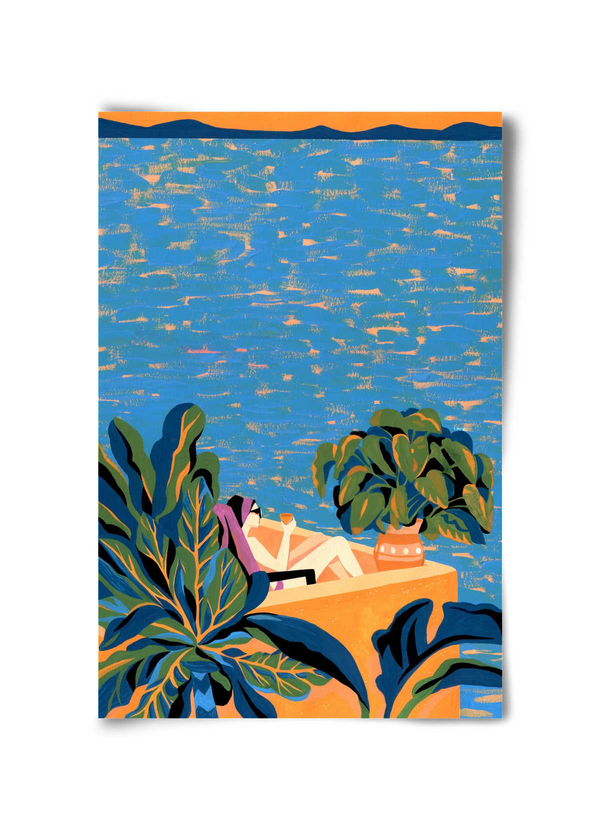 Tenerife, 30x45 cm, Keret nélkül