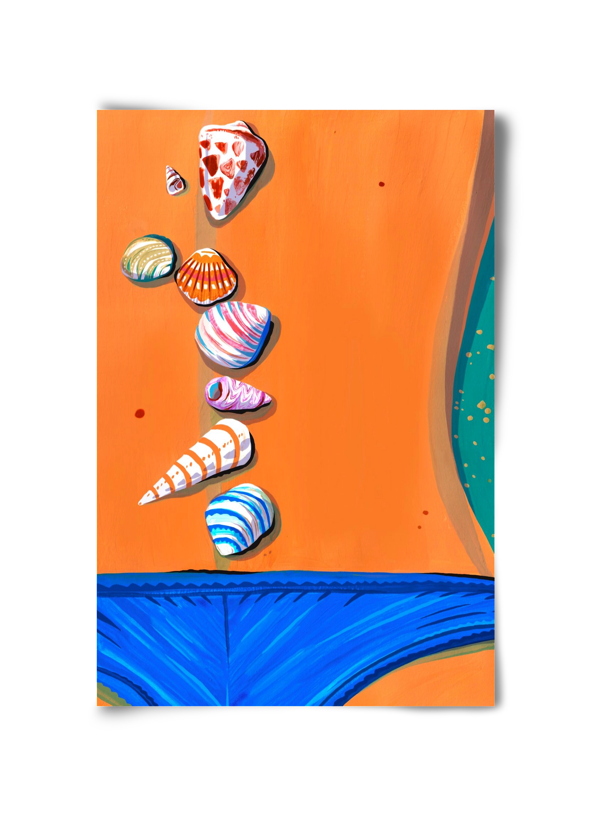 Shells, 30x45 cm, Keret nélkül