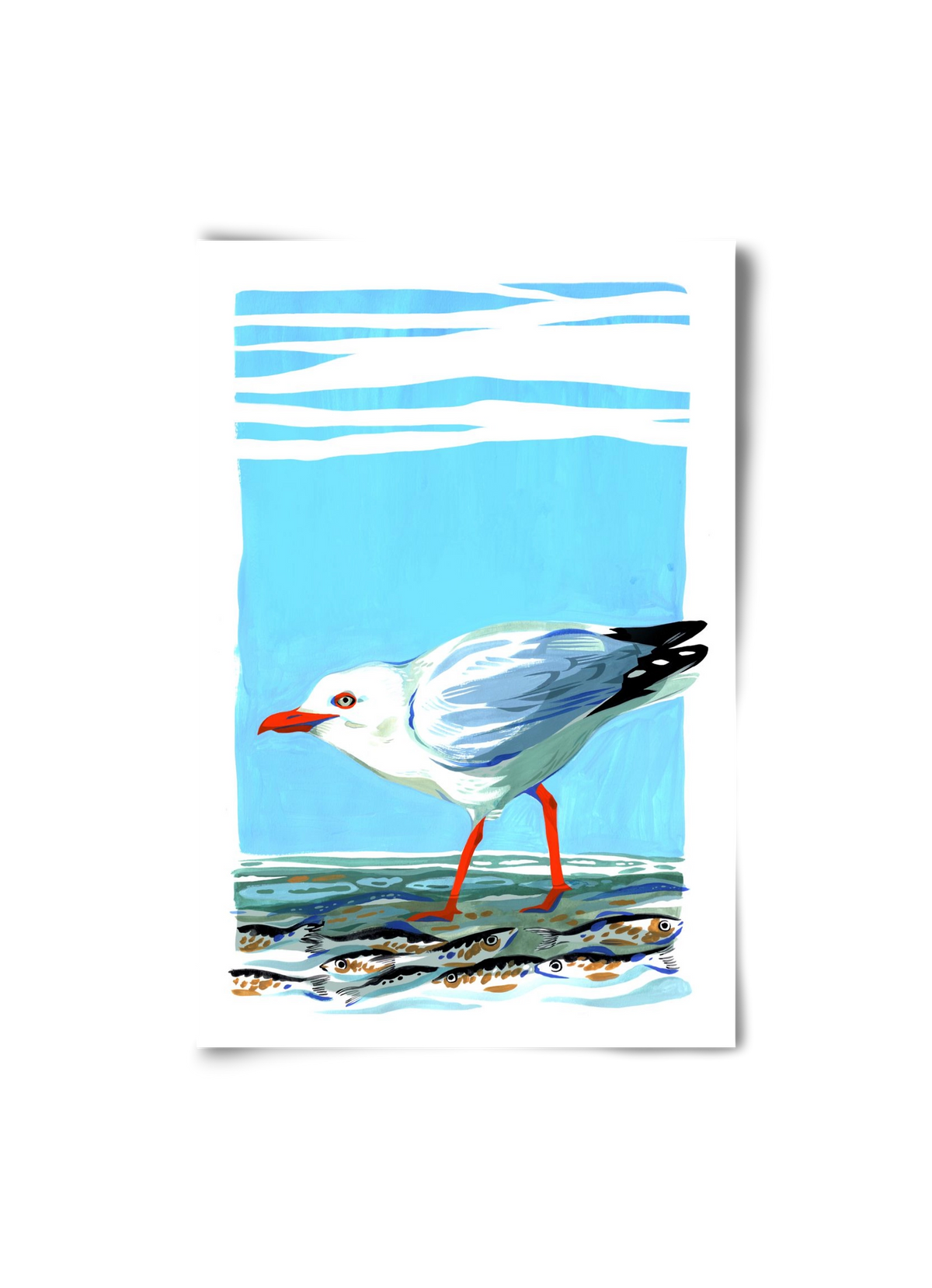 Seagull, 20x30 cm, Keret nélkül