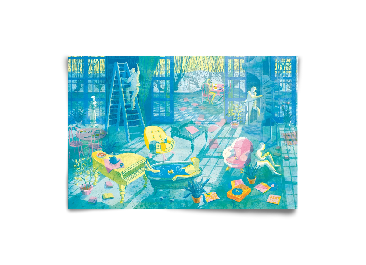 Multiexpo I., 30x20 cm, Keret nélkül