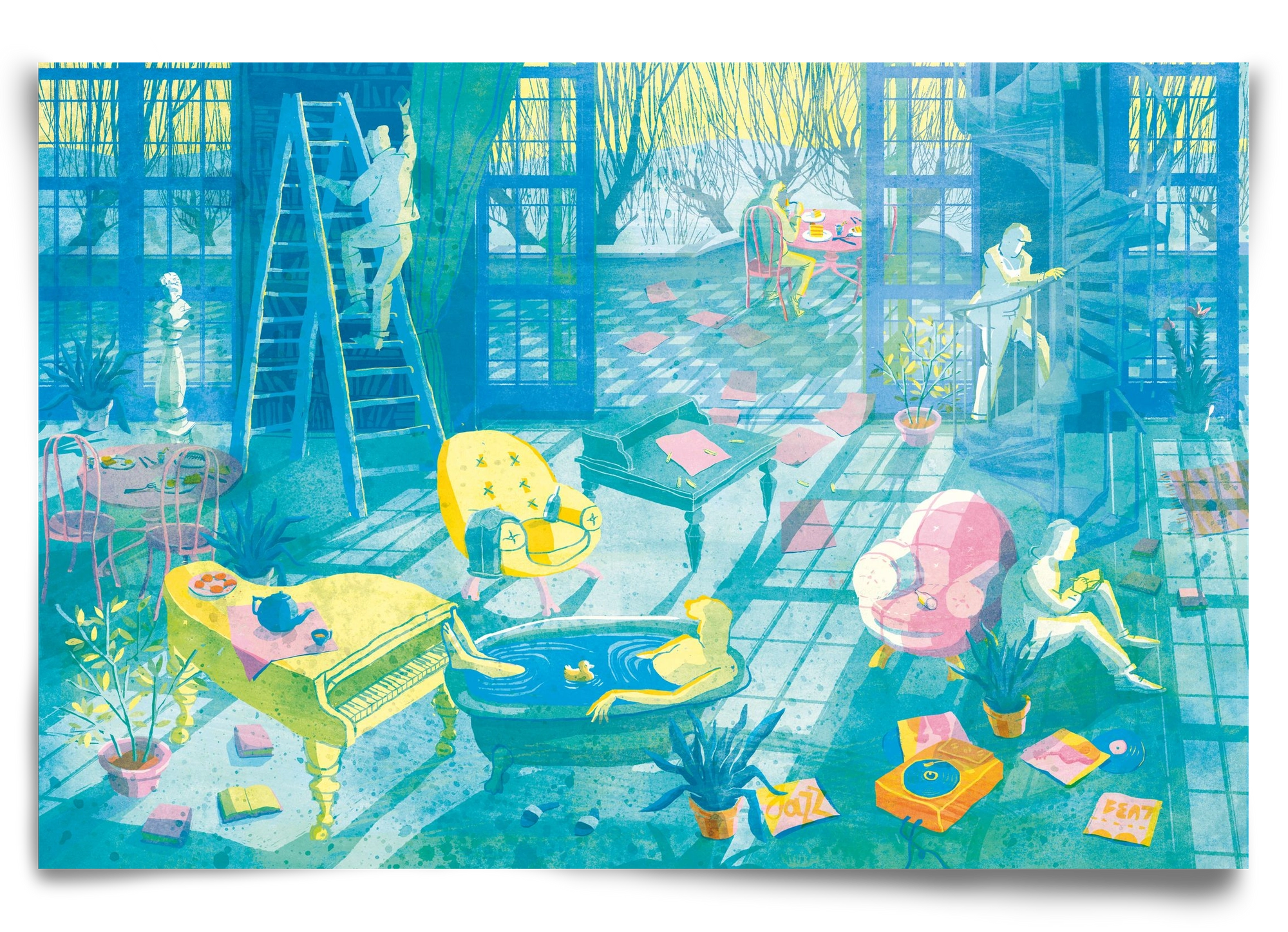 Multiexpo I., 90x60 cm, Keret nélkül