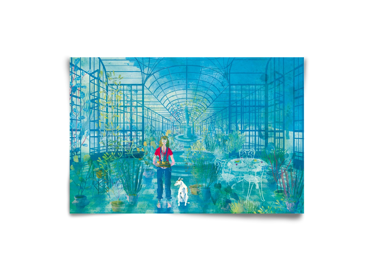 Greenhouse, 30x20 cm, Keret nélkül