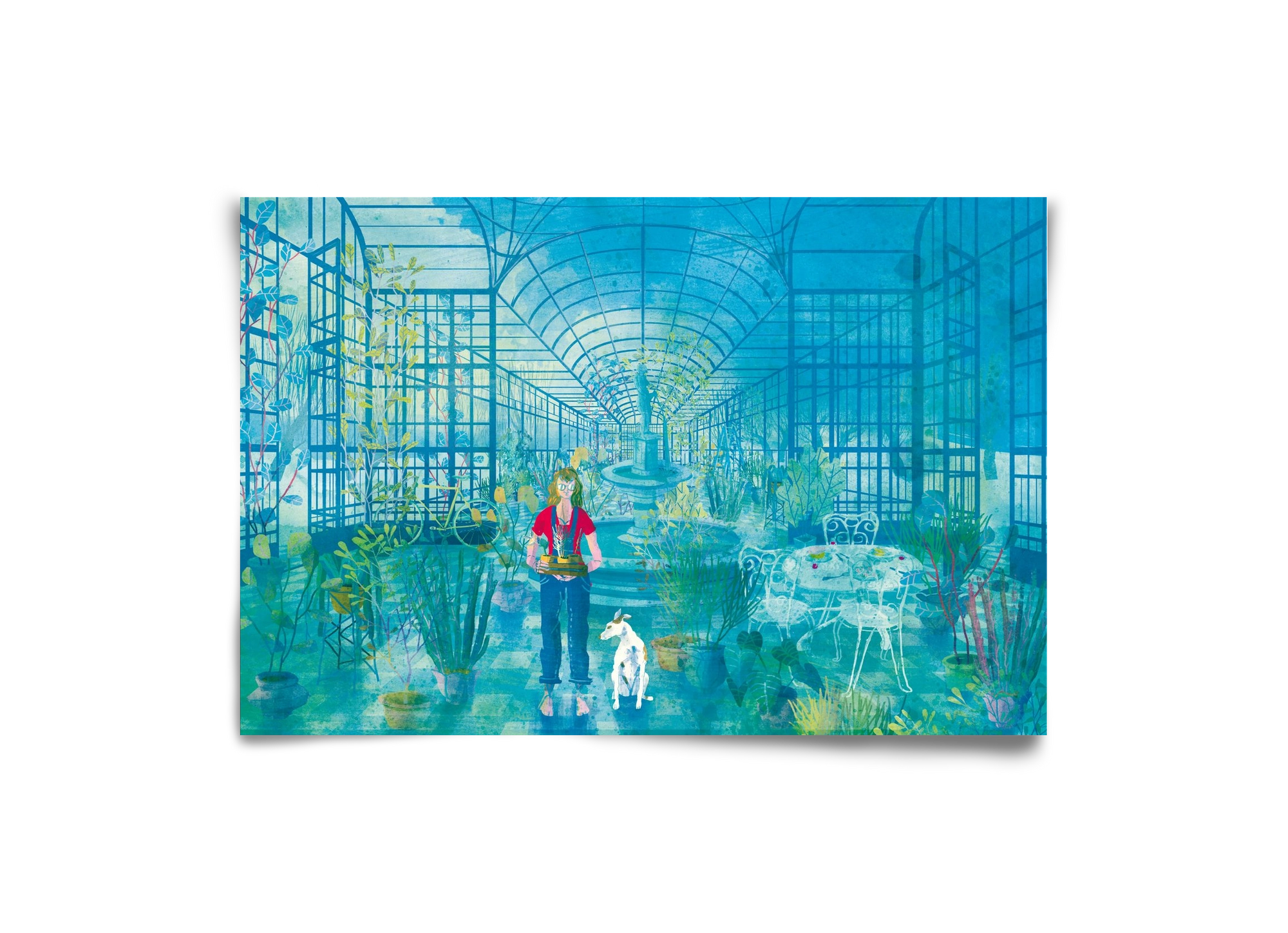 Greenhouse, 30x20 cm, Keret nélkül