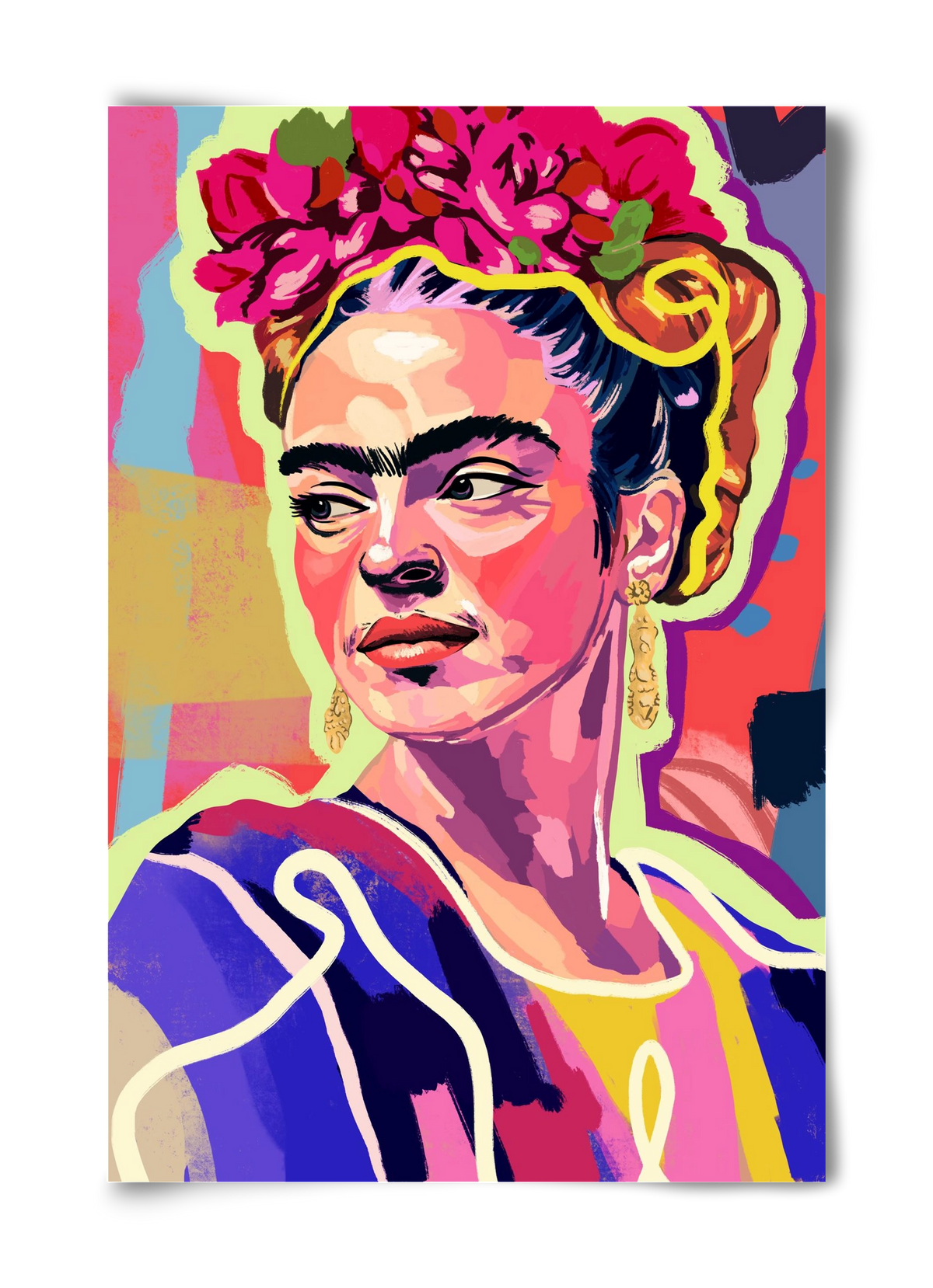 Frida, 40x60 cm, Keret nélkül