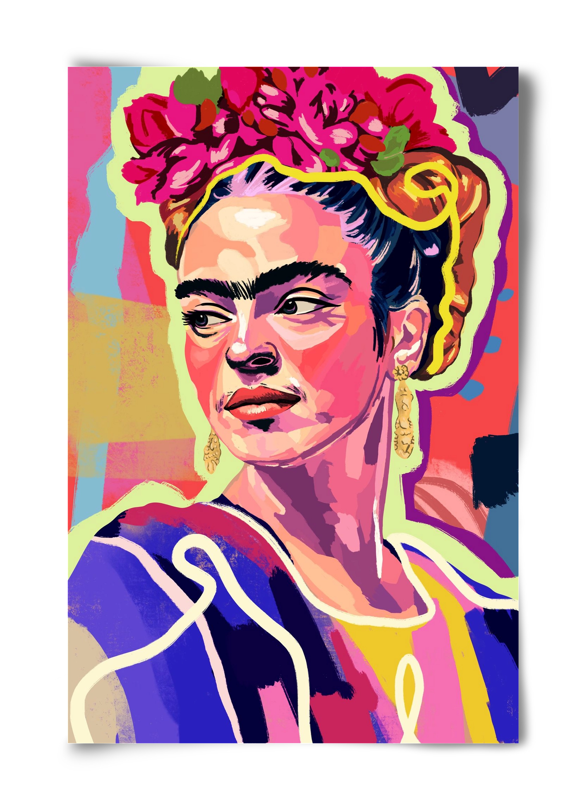 Frida, 40x60 cm, Keret nélkül