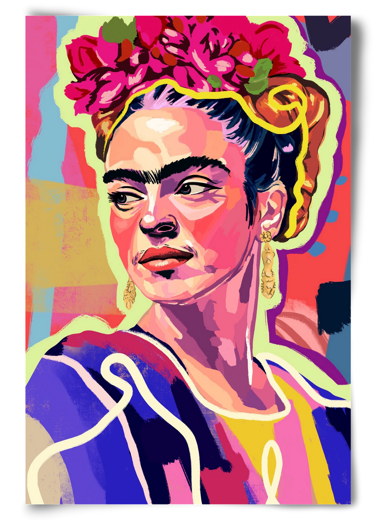Frida, 60x90 cm, Keret nélkül