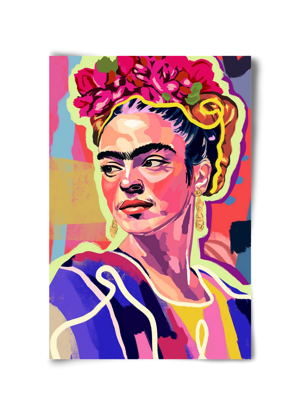Frida, 30x45 cm, Keret nélkül